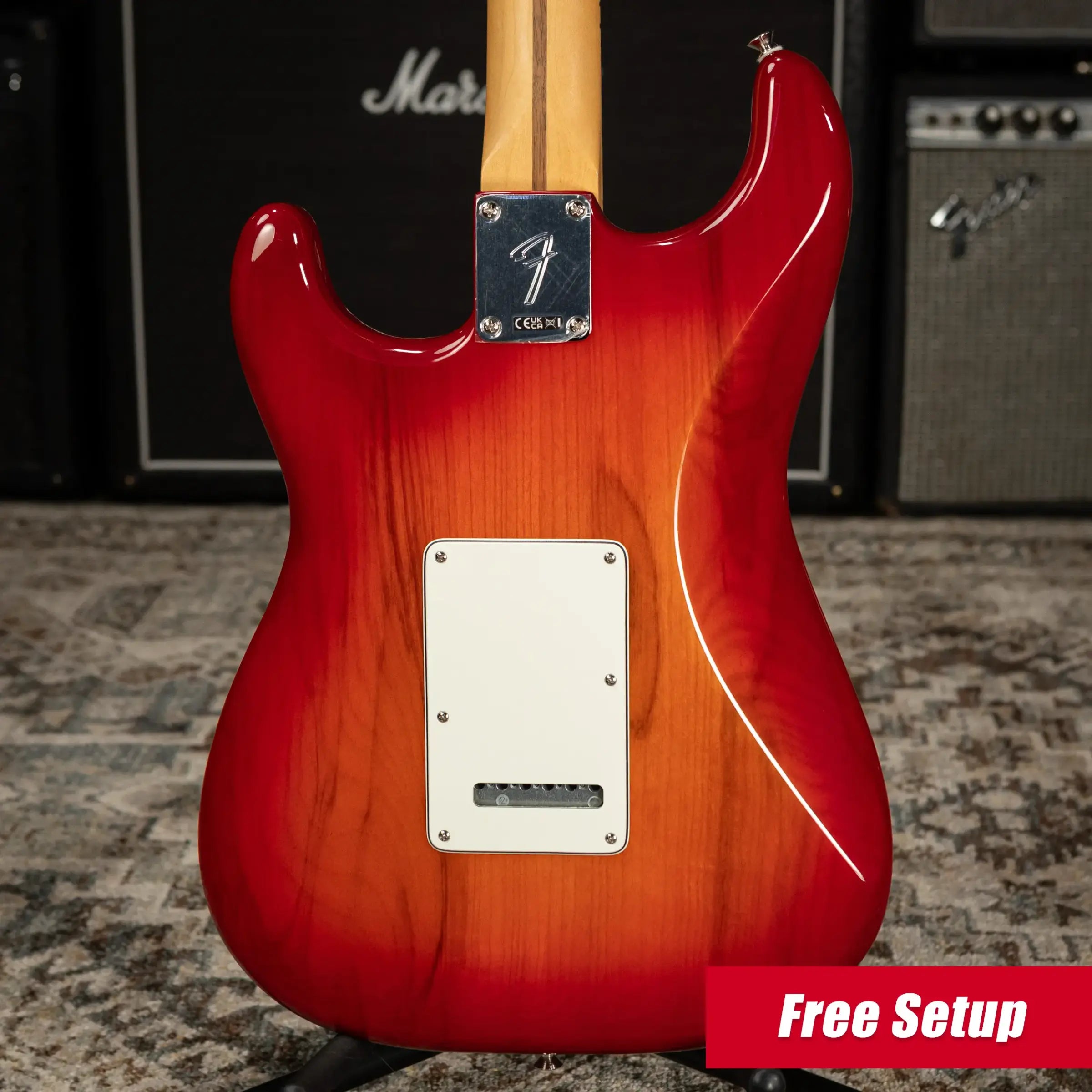 Fender Player II Stratocaster Electric Guitar - Aged Cherry Burst