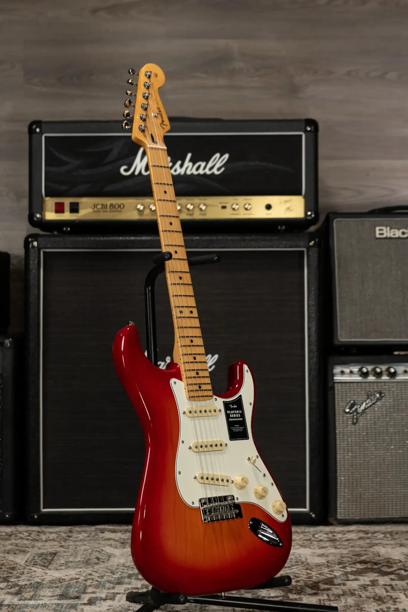 Fender Player II Stratocaster Electric Guitar - Aged Cherry Burst