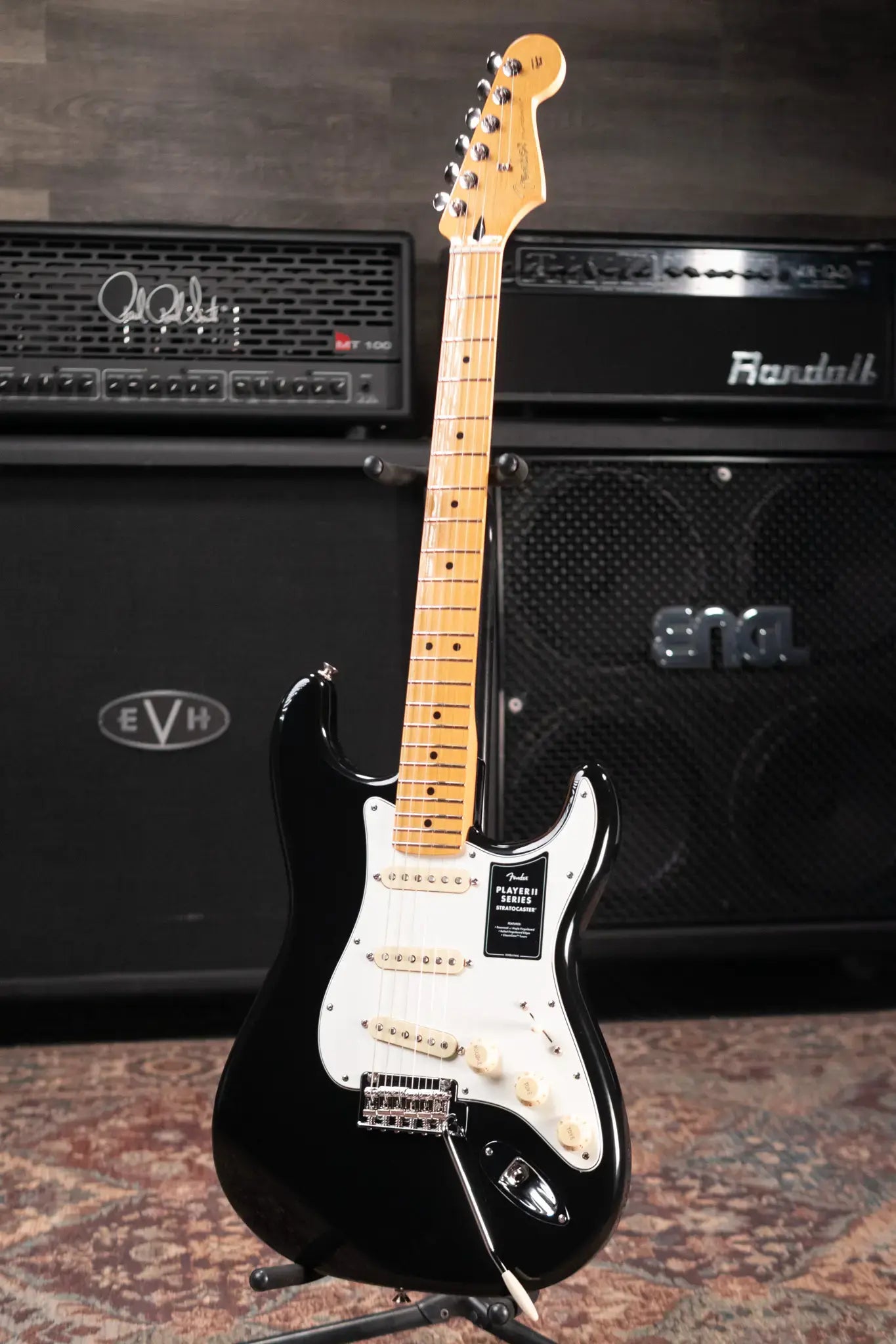 Fender Player II Stratocaster Electric Guitar - Black