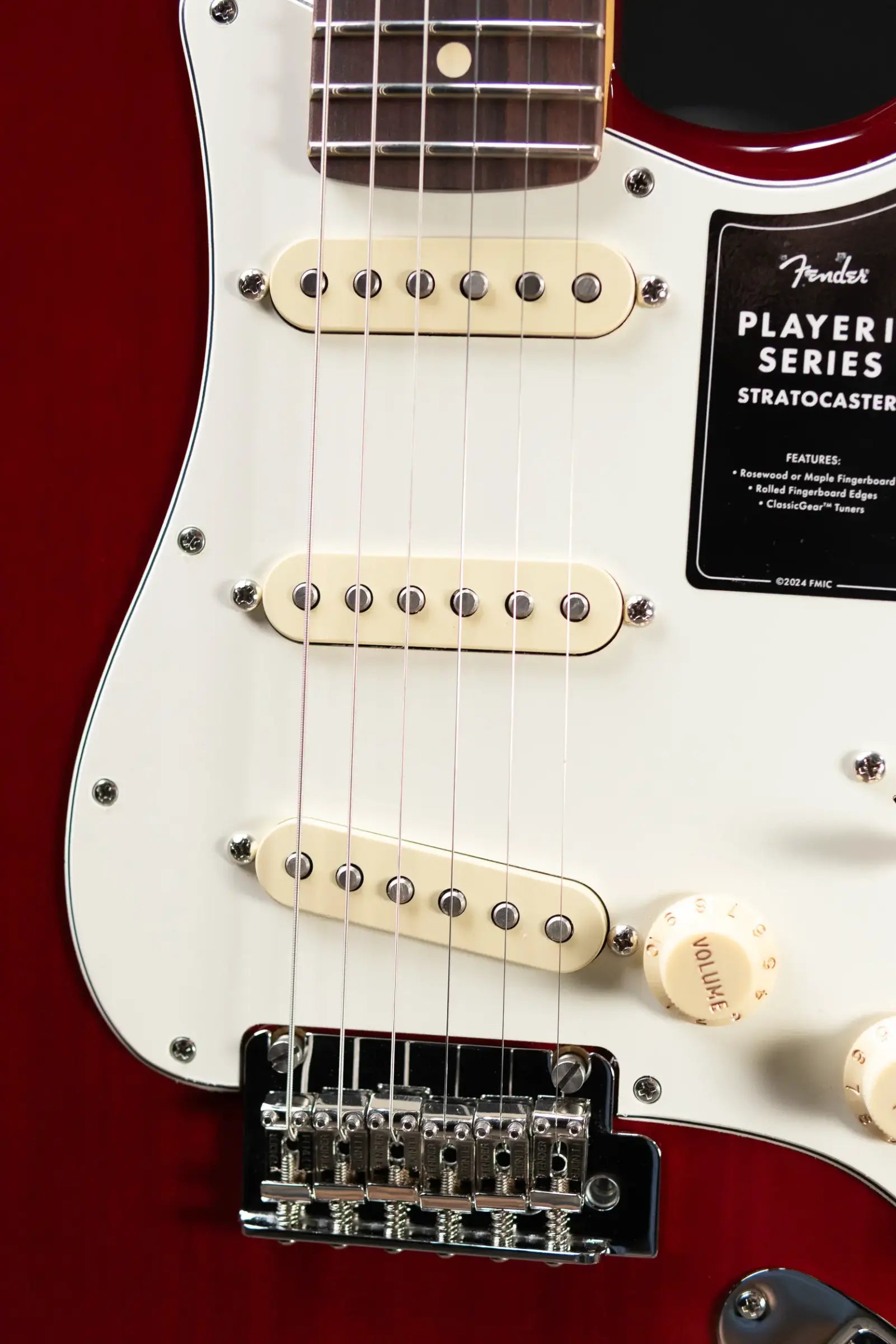 Fender Player II Stratocaster Electric Guitar - Transparent Cherry Burst