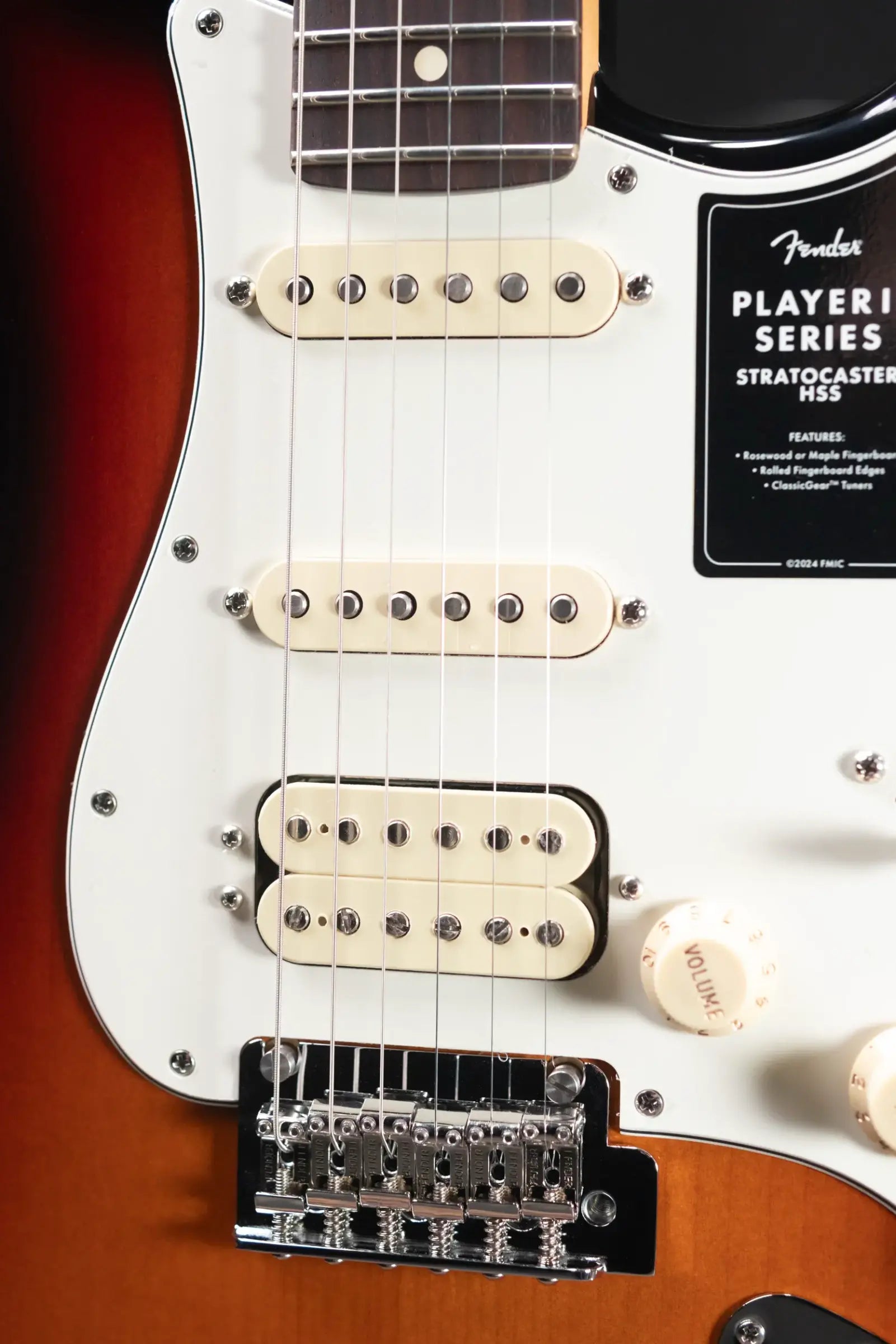 Fender Player II Stratocaster HSS Electric Guitar - 3-Color Sunburst