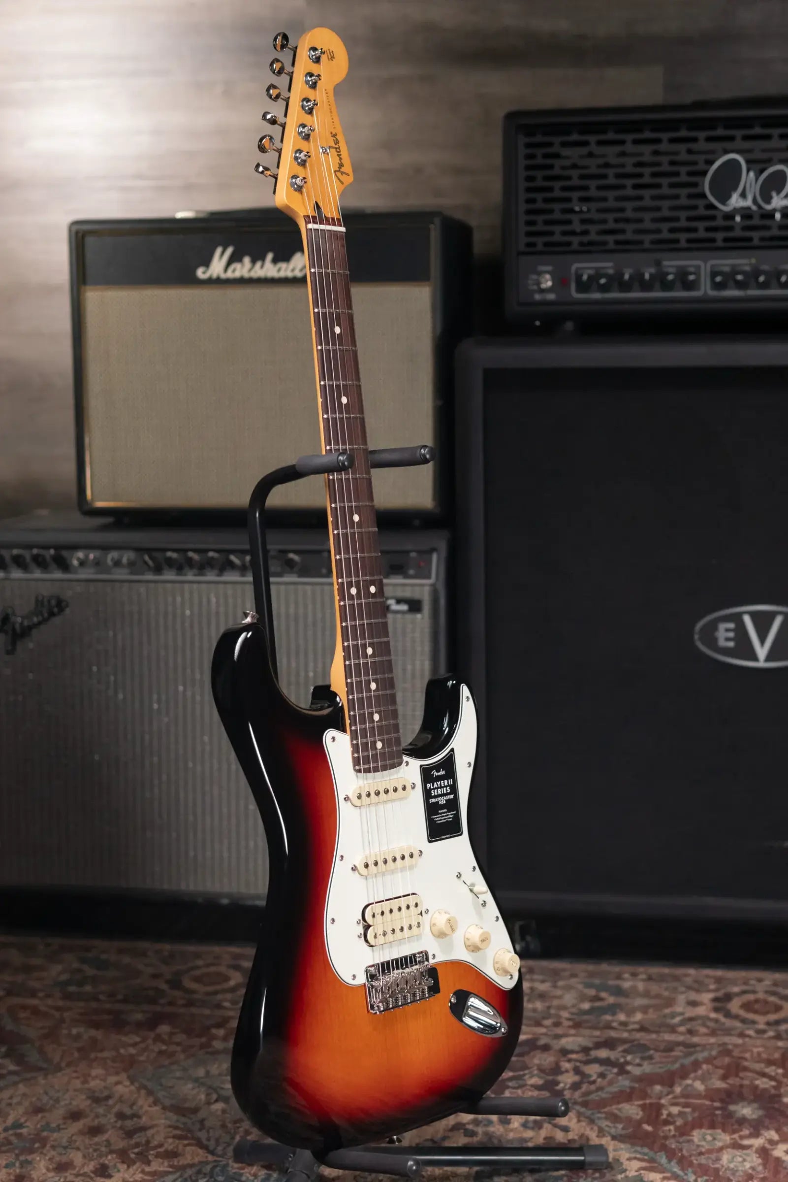 Fender Player II Stratocaster HSS Electric Guitar - 3-Color Sunburst