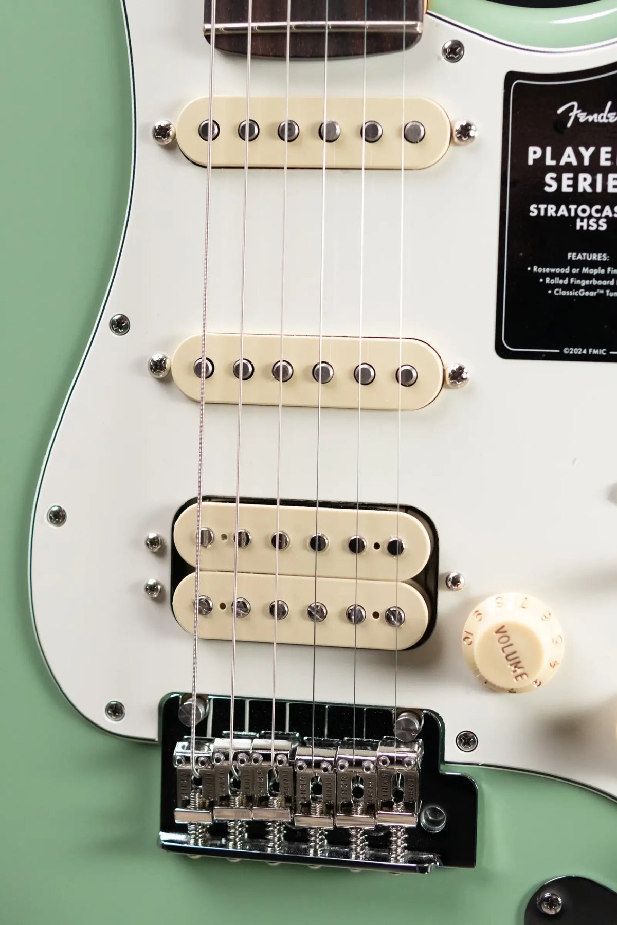 Fender Player II Stratocaster HSS Electric Guitar - Birch Green - Demo