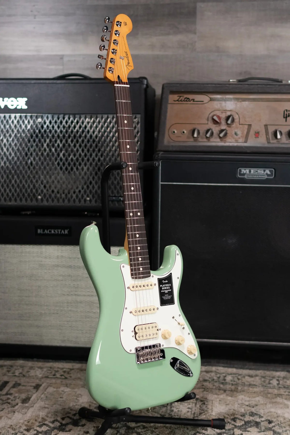 Fender Player II Stratocaster HSS Electric Guitar - Birch Green - Demo