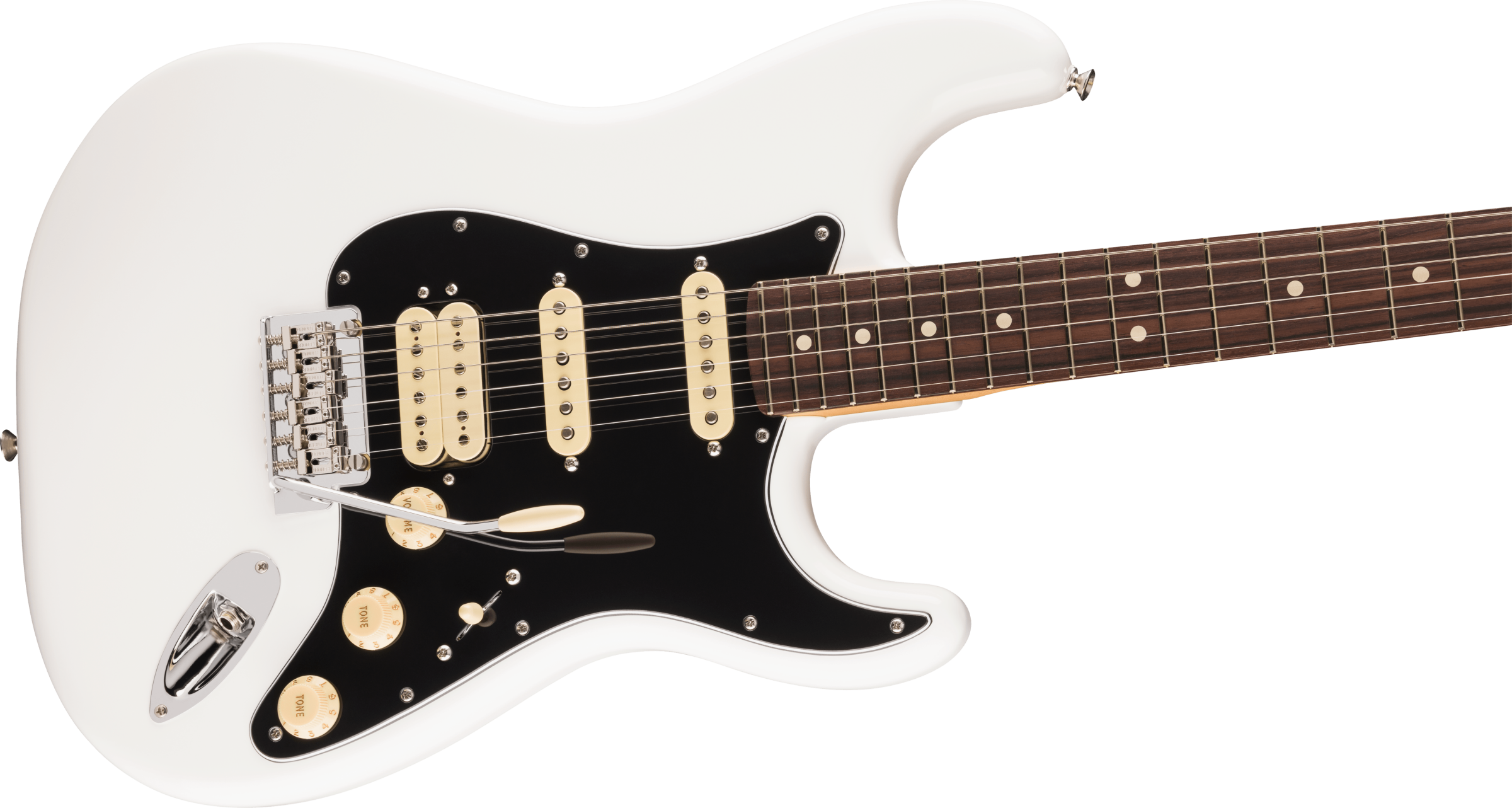 Fender Player II Stratocaster® HSS, Rosewood Fingerboard, Polar White