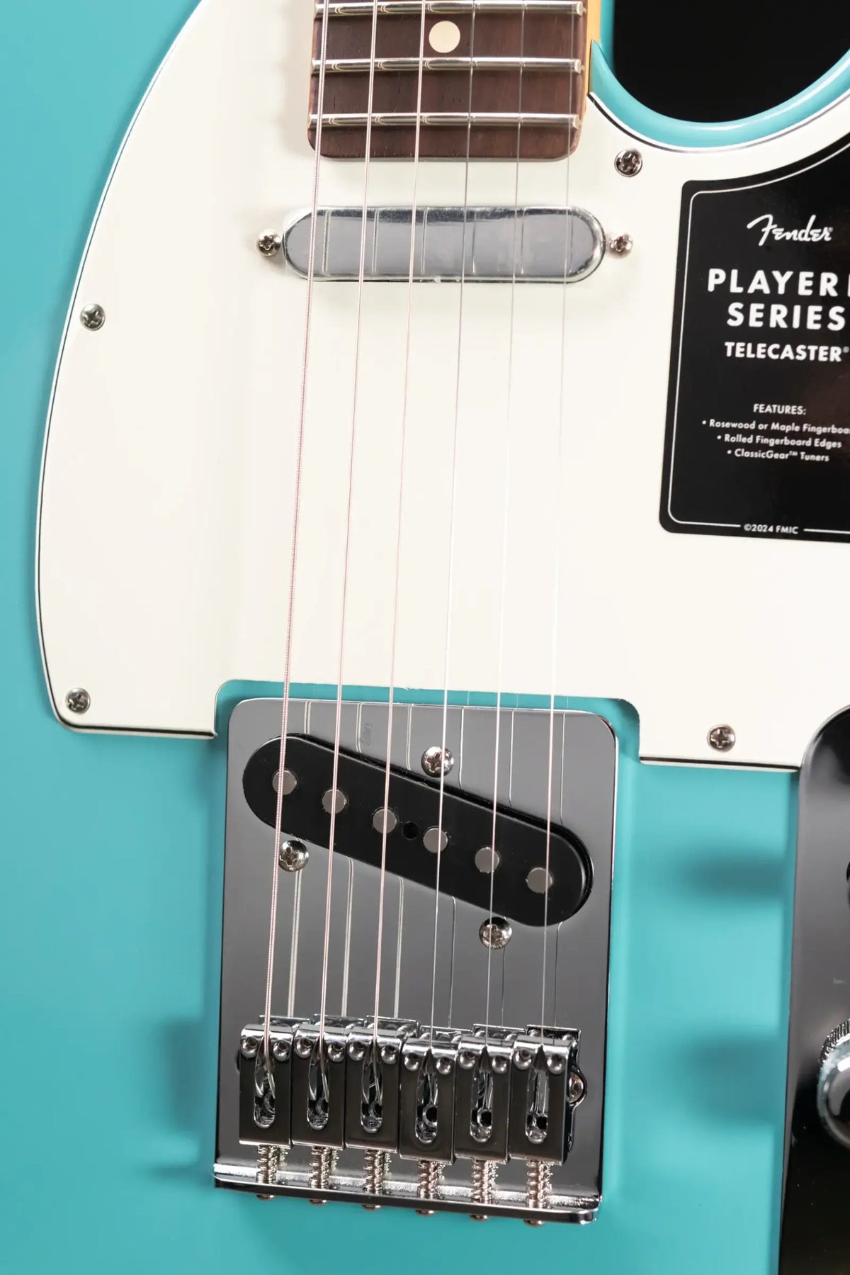 Fender Player II Telecaster Electric Guitar - Aquatone Blue - Demo