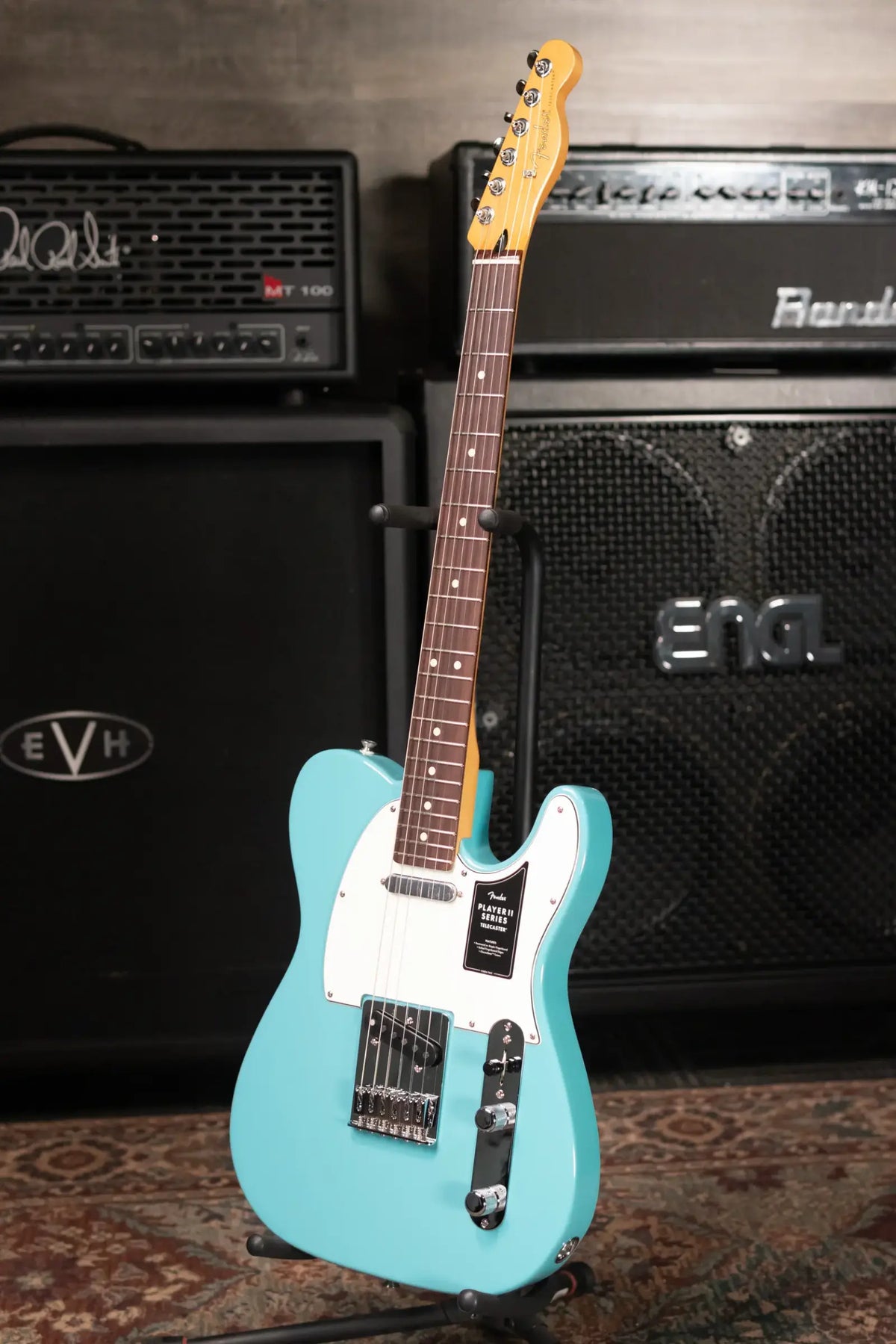Fender Player II Telecaster Electric Guitar - Aquatone Blue - Demo