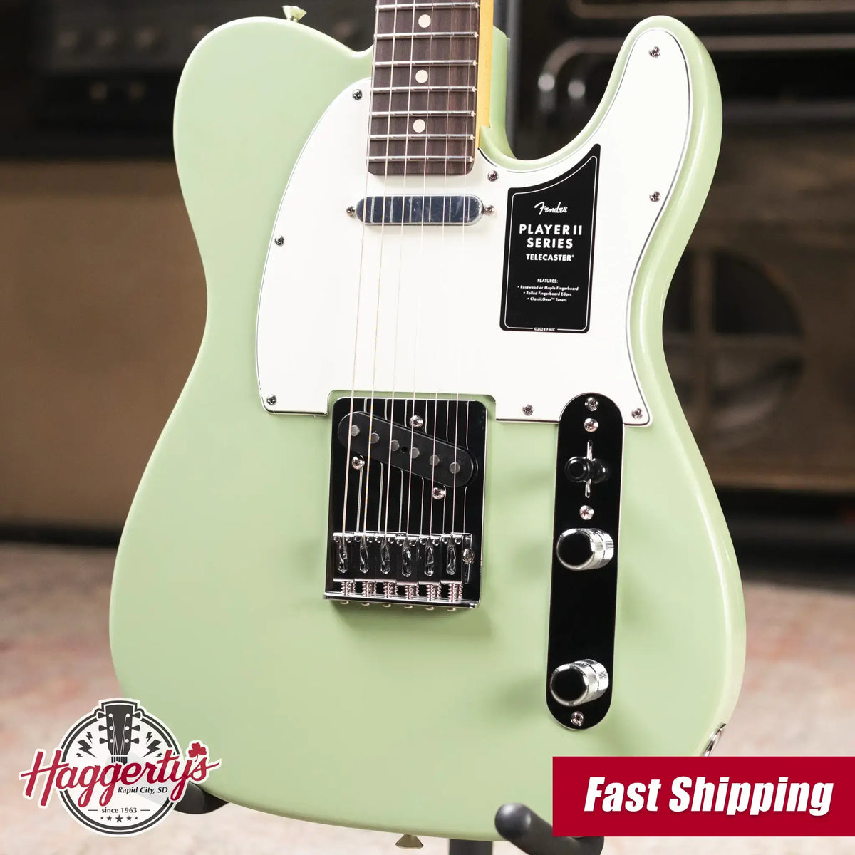 Fender Player II Telecaster Electric Guitar - Birch Green - Demo