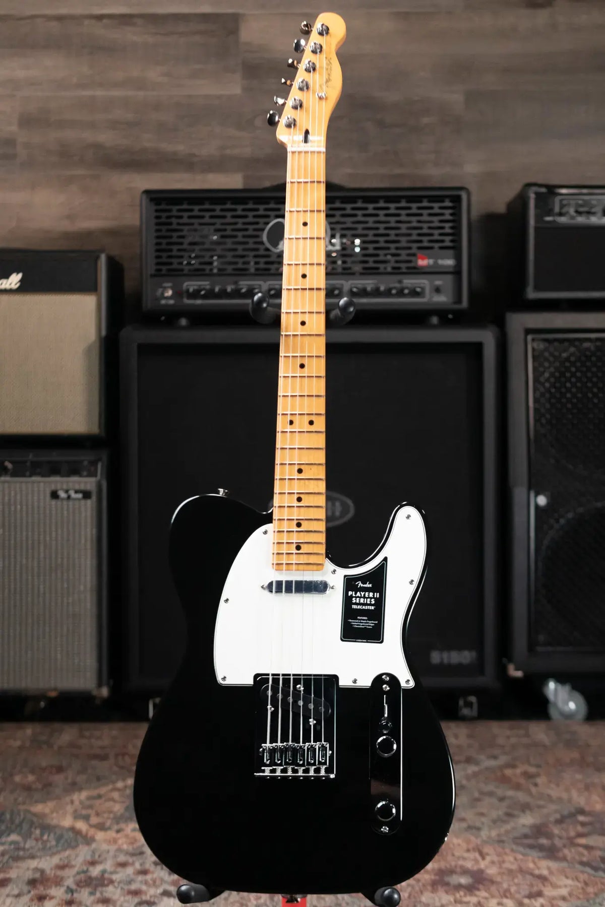 Fender Player II Telecaster Electric Guitar - Black - Demo