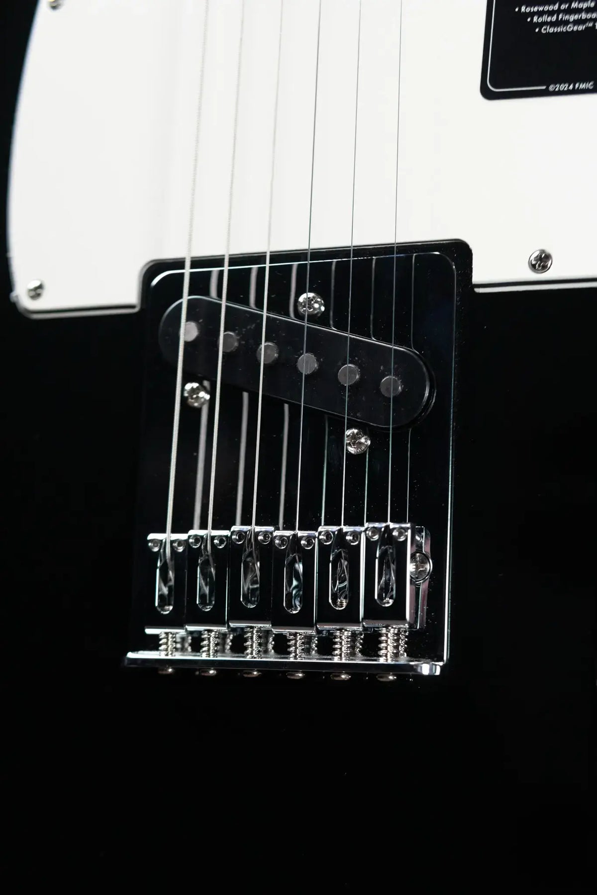 Fender Player II Telecaster Electric Guitar - Black - Demo
