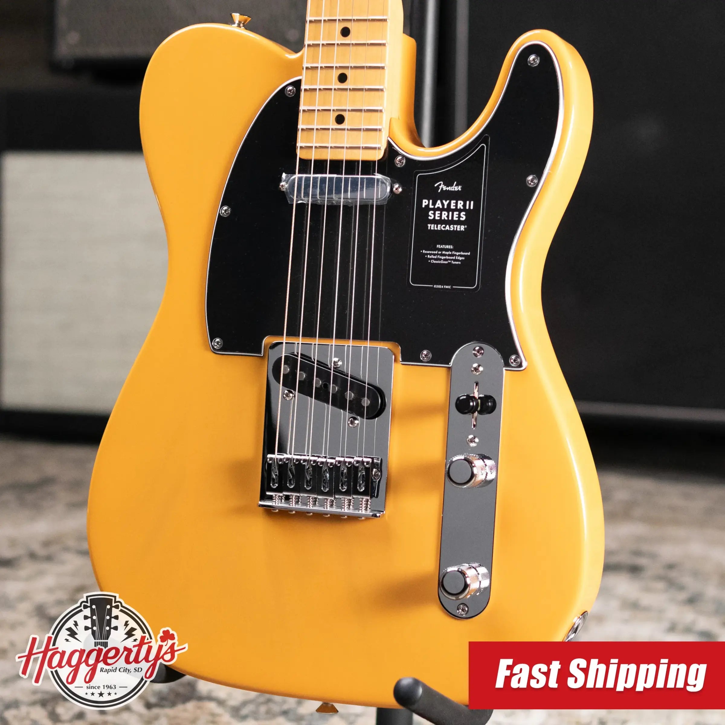 Fender Player II Telecaster Electric Guitar - Butterscotch Blonde