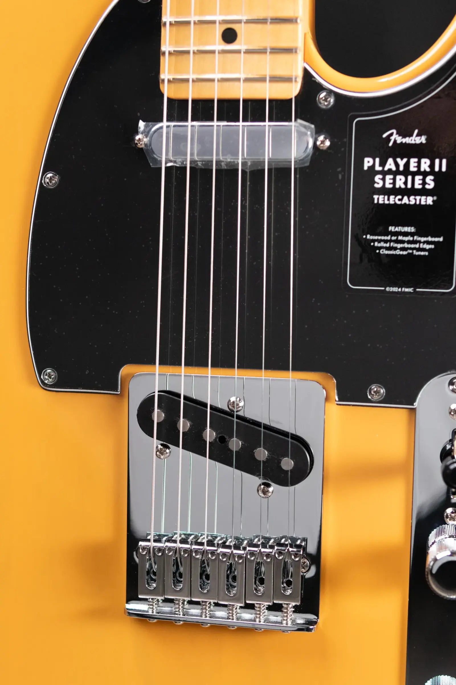 Fender Player II Telecaster Electric Guitar - Butterscotch Blonde