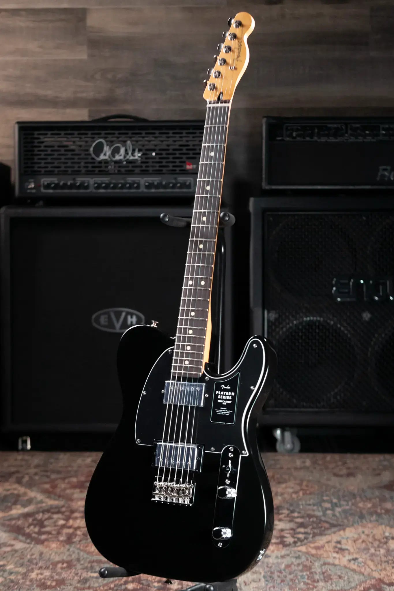 Fender Player II Telecaster HH Electric Guitar - Black