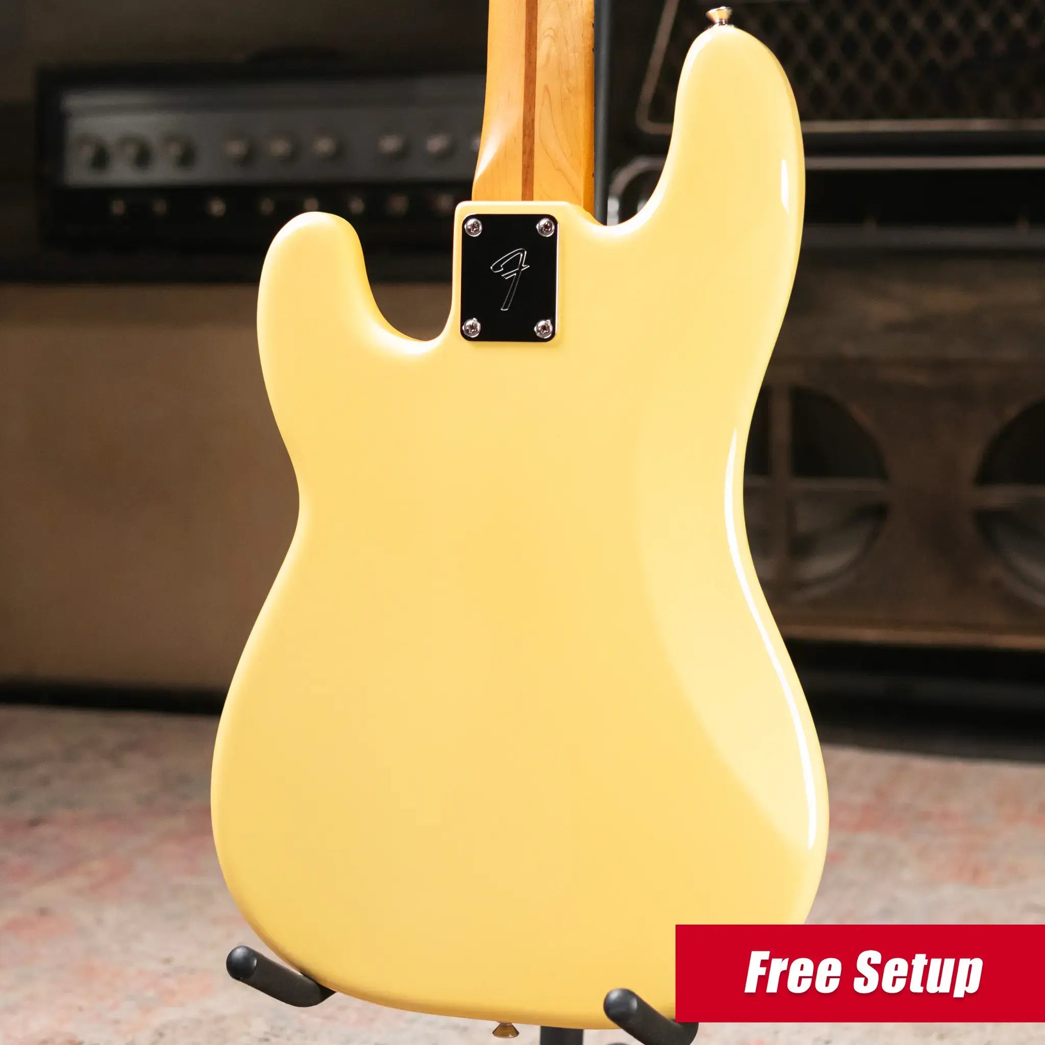 Fender Player Precision Bass - Buttercream with Maple Fingerboard - Used