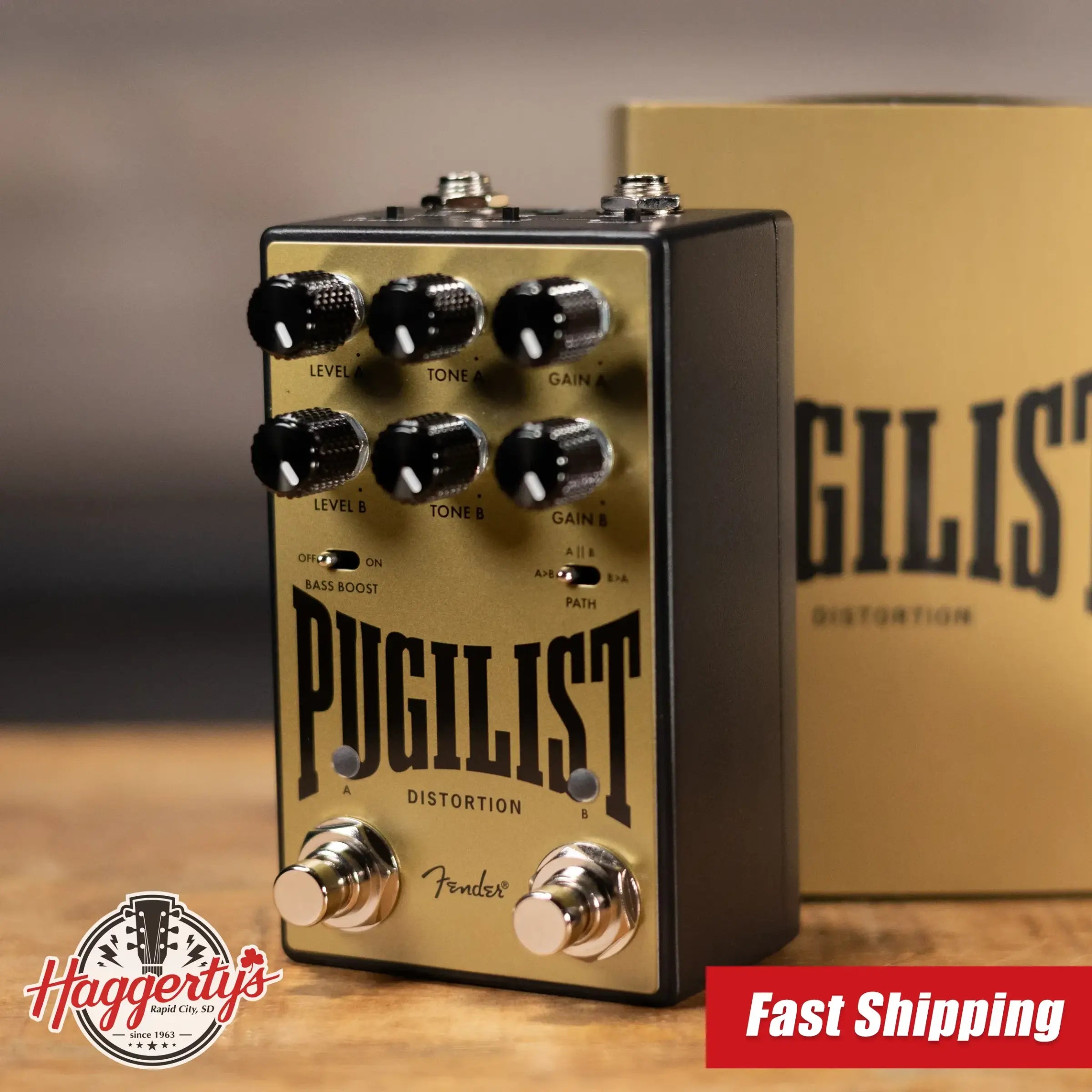 Fender Pugilist V2 Distortion Pedal