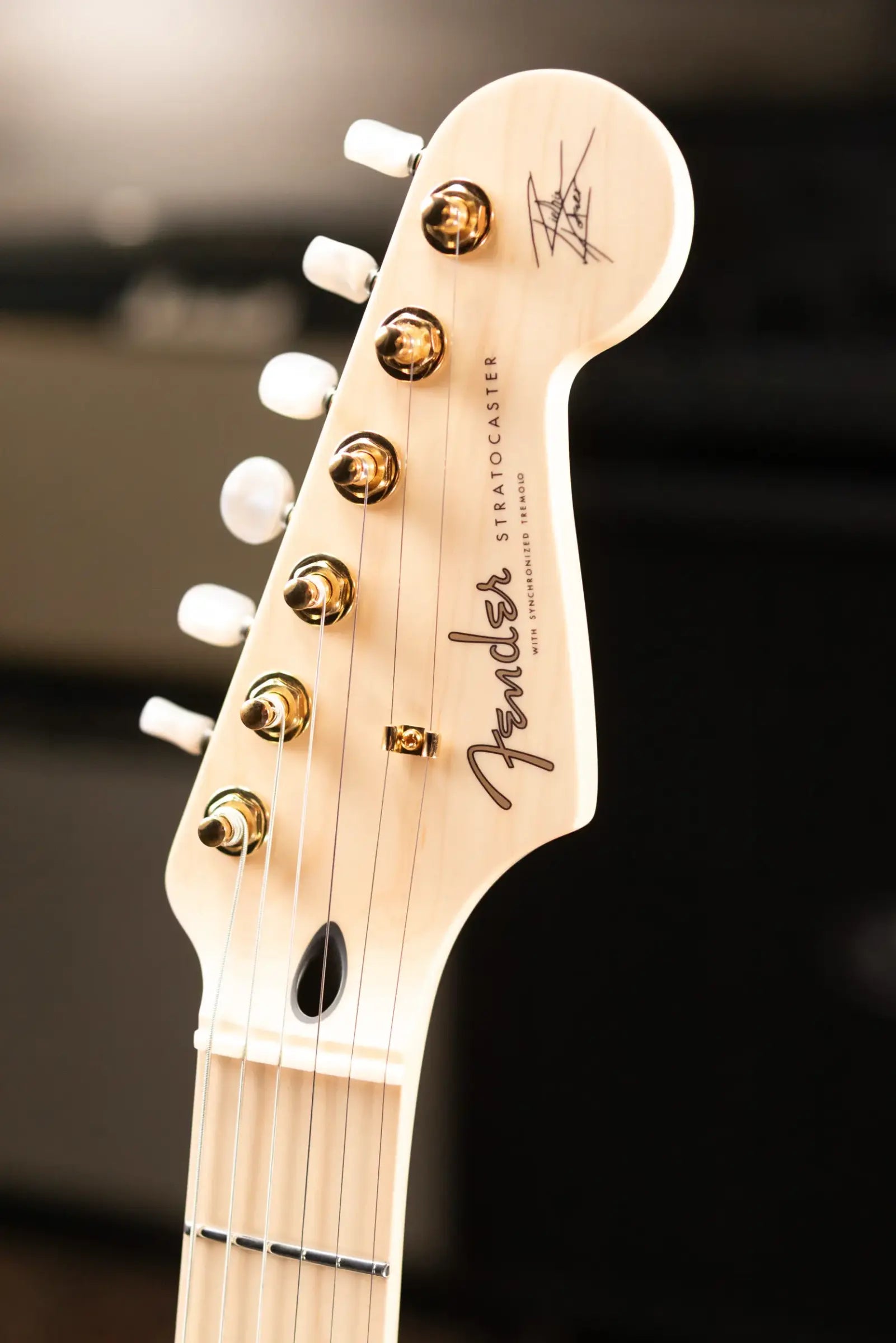Fender Richie Kotzen Stratocaster, Maple Fingerboard Electric Guitar - Transparent Red Burst with Gig Bag