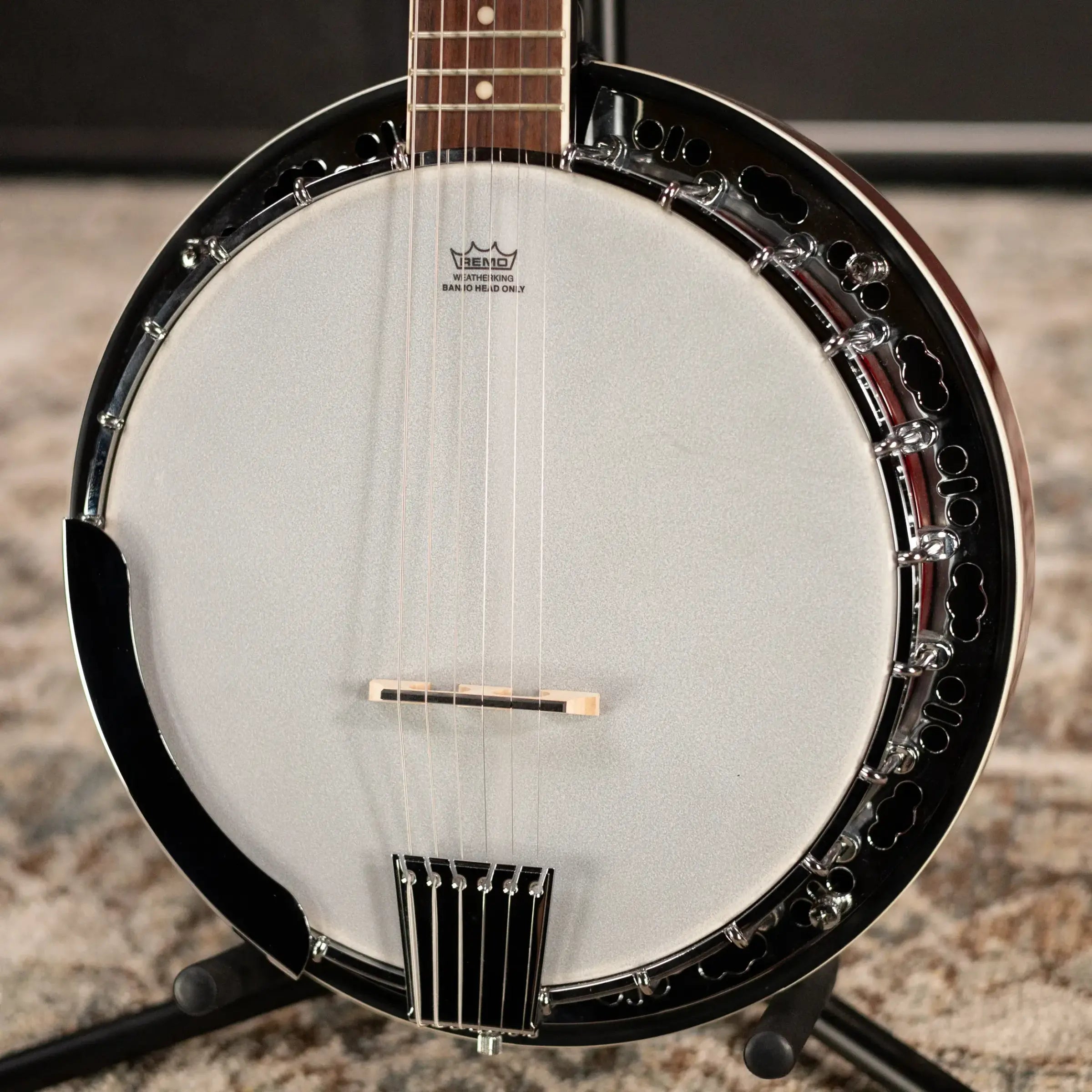 Fender Rustler 6-String Banjo with Hardshell Case - 3-Color Sunburst - Used