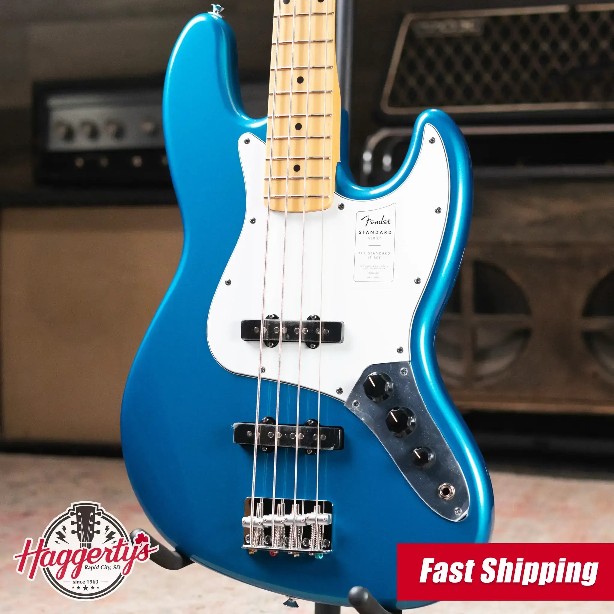 Fender Standard Jazz Bass - Aqua Marine Metallic
