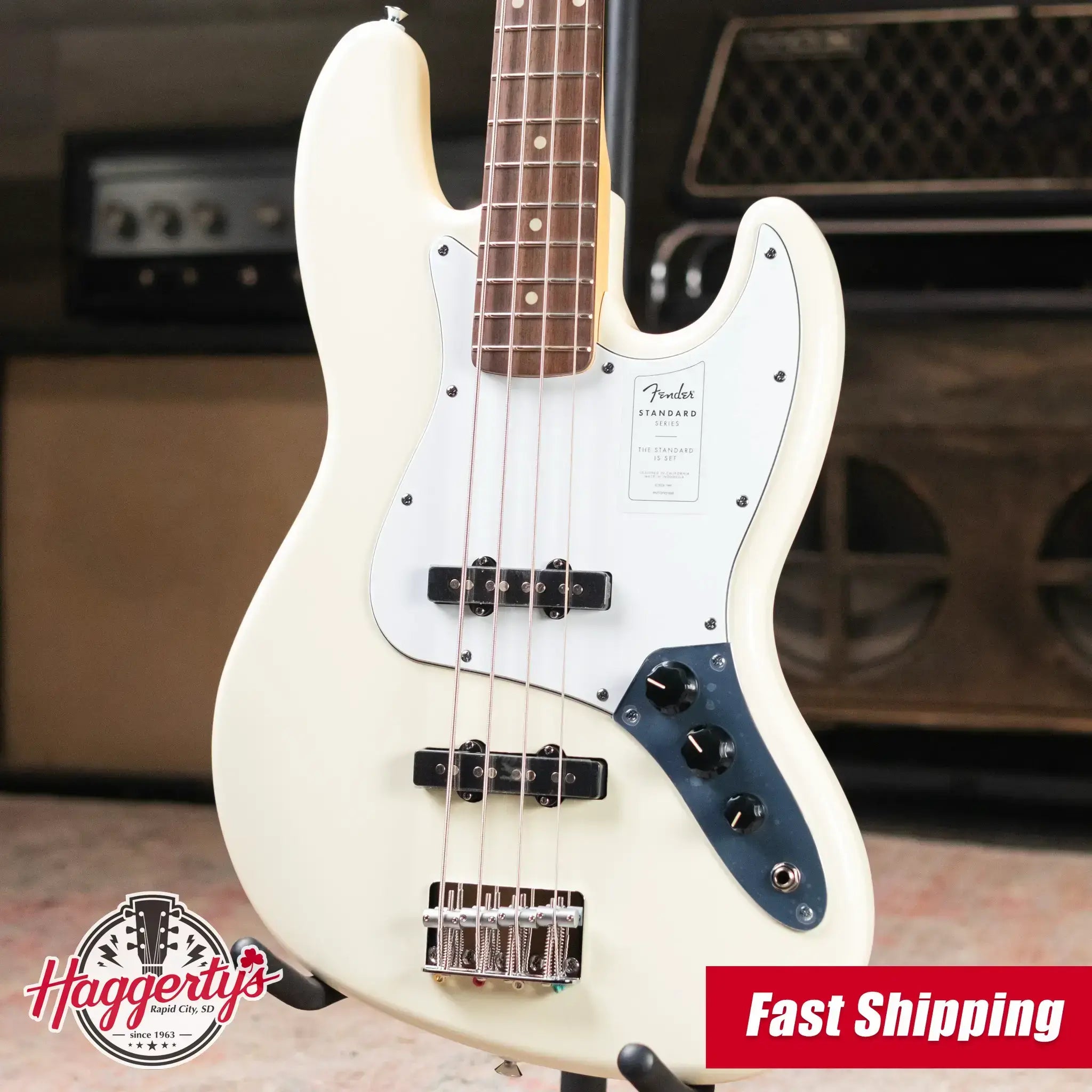 Fender Standard Jazz Bass - Olympic White