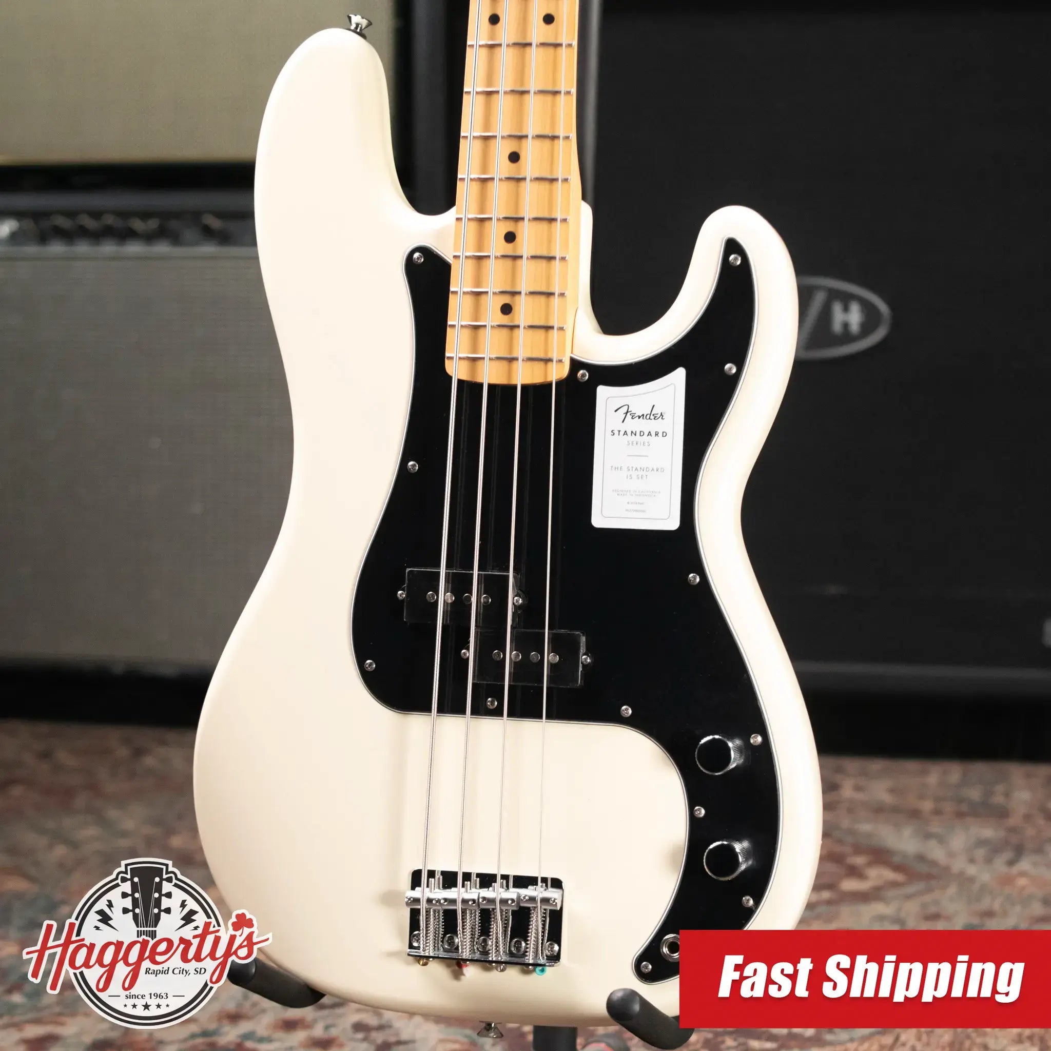 Fender Standard Precision Bass - Olympic White