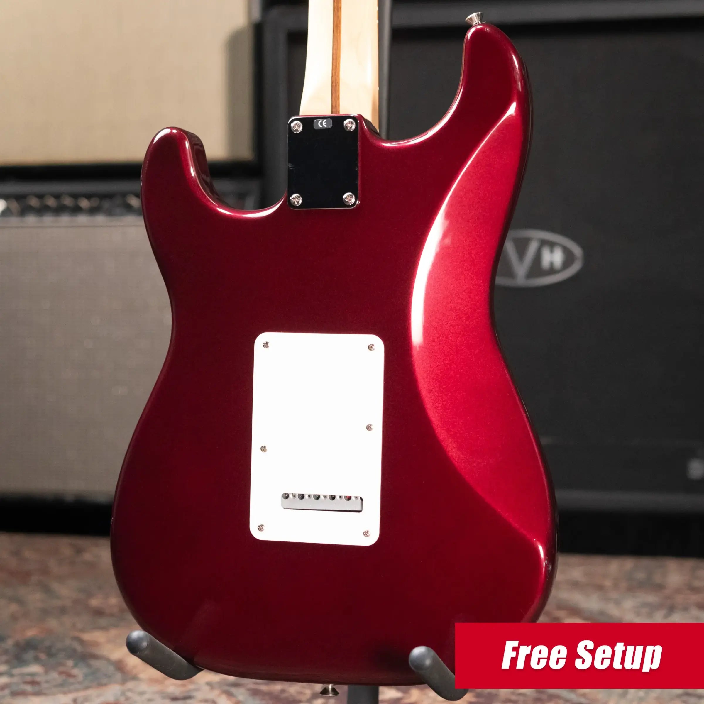 Fender Standard Stratocaster HSS Midnight Wine with Gig Bag - Used