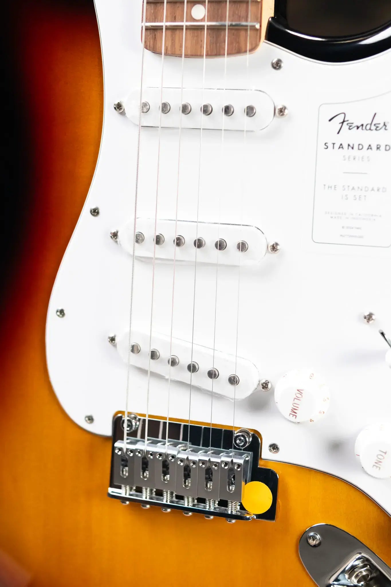 Fender Standard Stratocaster Electric Guitar - 3-Color Sunburst