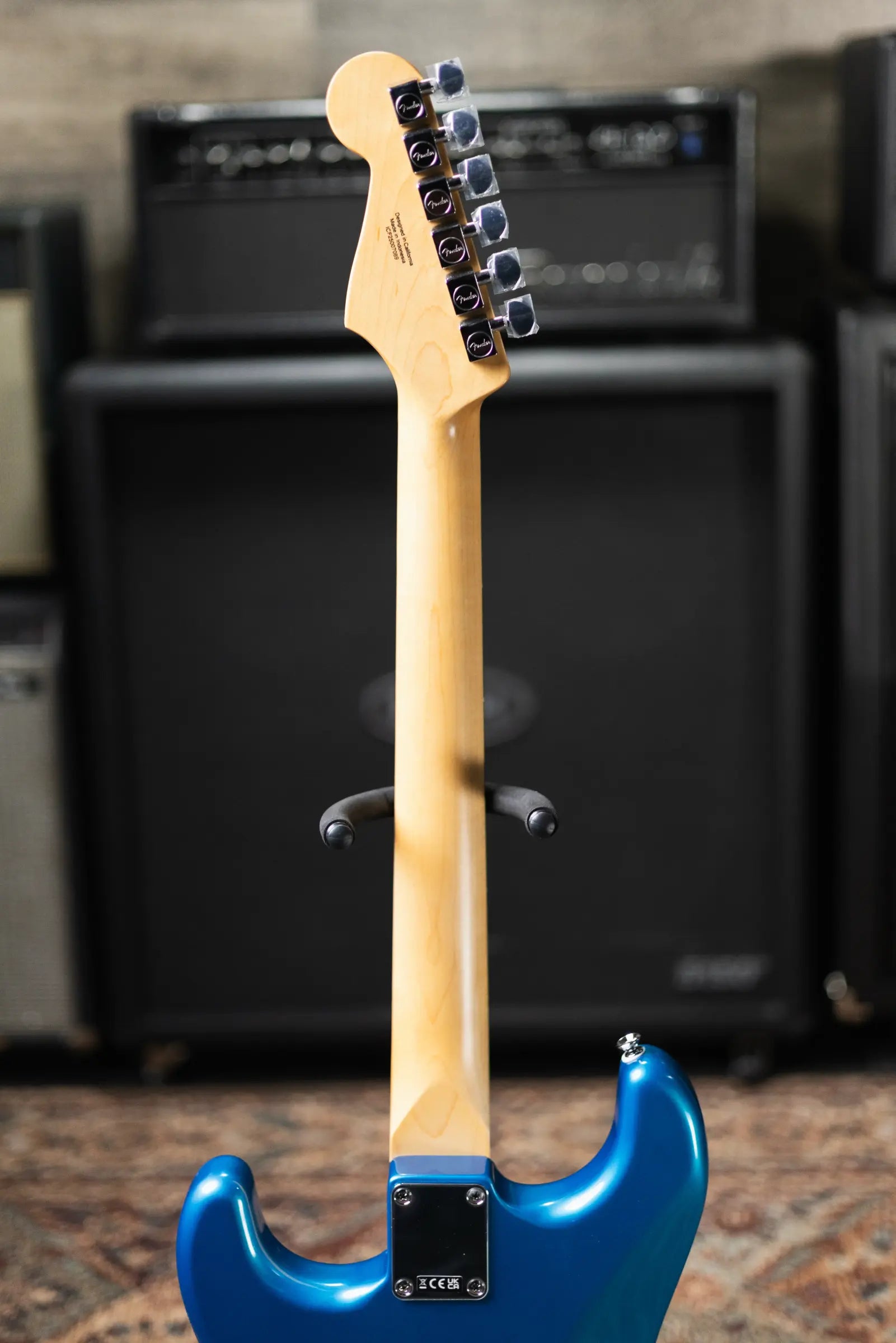 Fender Standard Stratocaster Electric Guitar - Aqua Marine Metallic