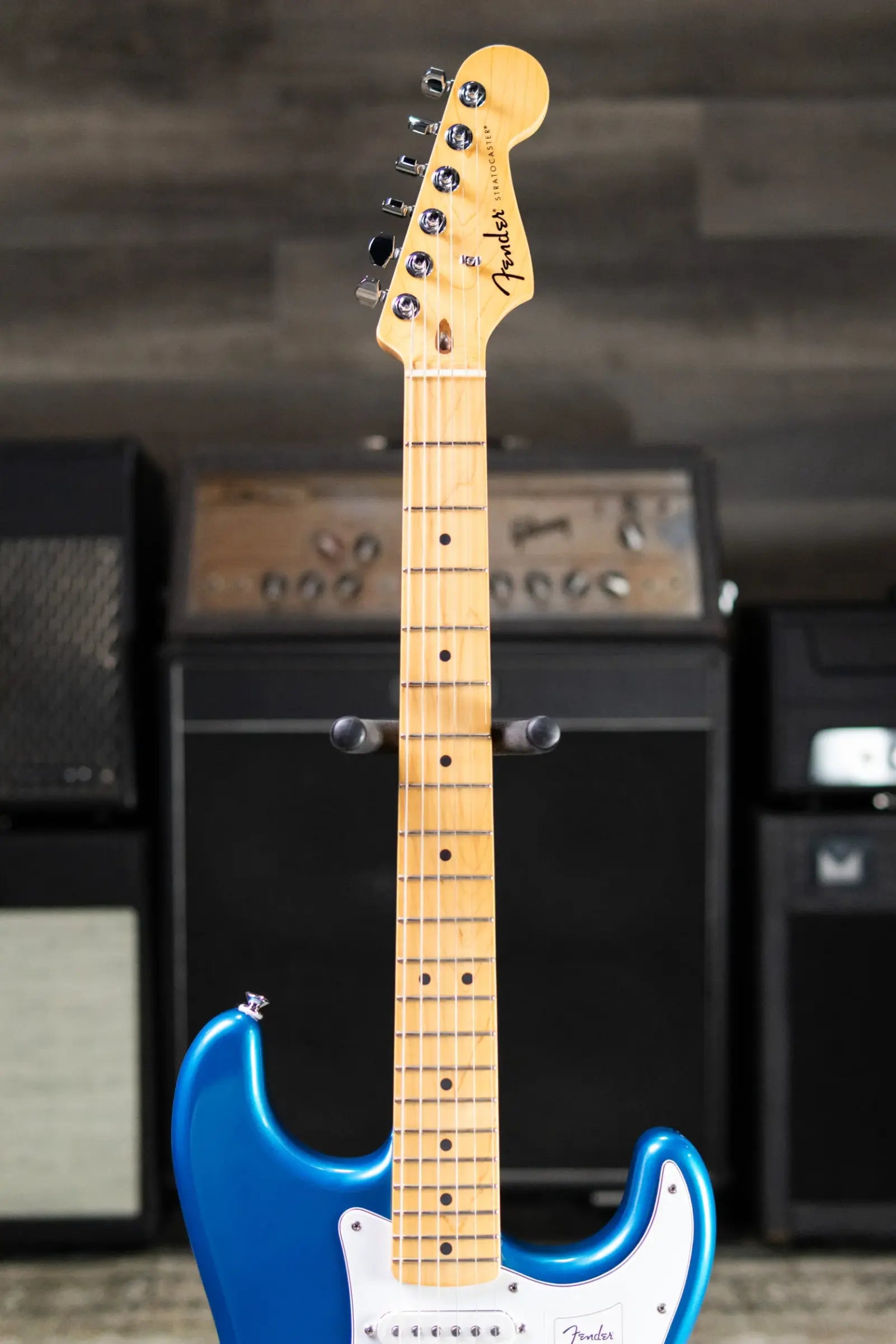 Fender Standard Stratocaster HSS Electric Guitar - Aqua Marine