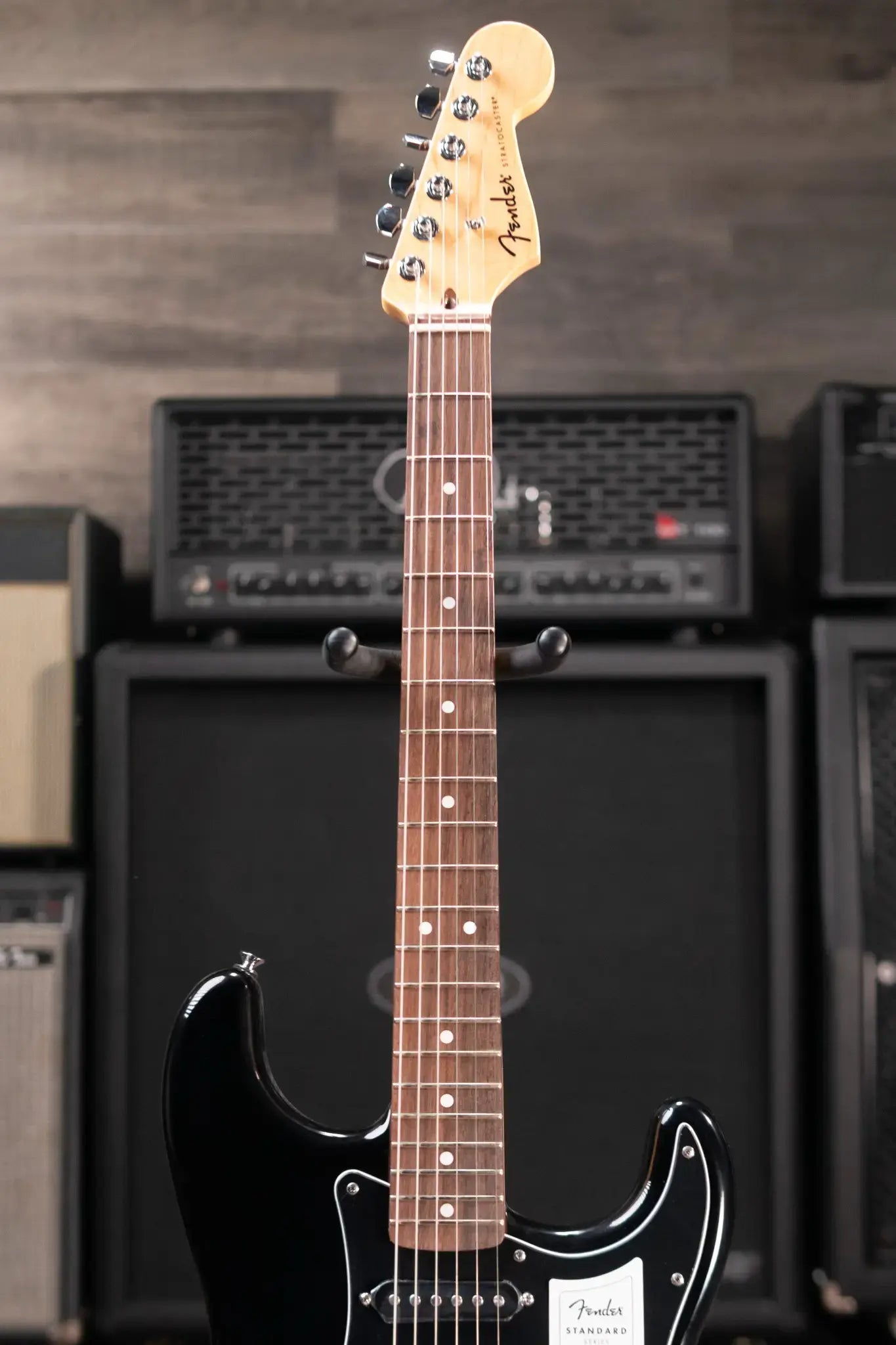 Fender Standard Stratocaster HSS Electric Guitar - Black