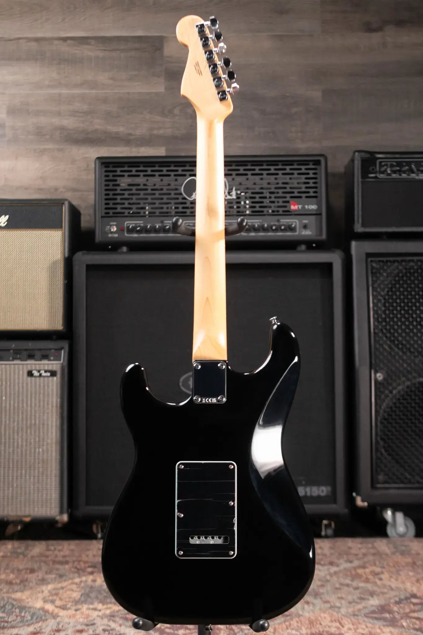 Fender Standard Stratocaster HSS Electric Guitar - Black