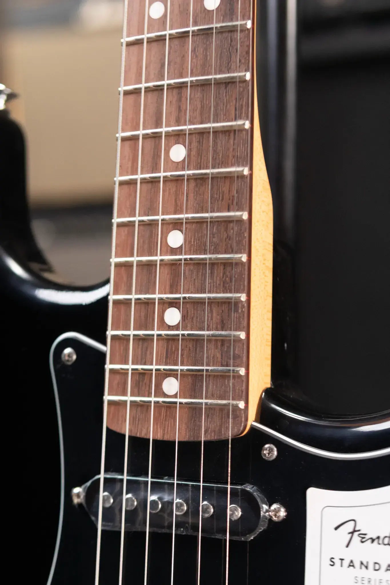 Fender Standard Stratocaster HSS Electric Guitar - Black