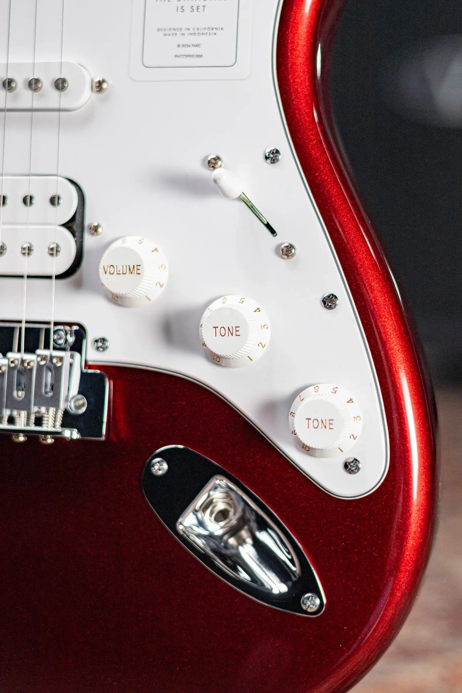 Fender Standard Stratocaster HSS Electric Guitar - Candy Cola