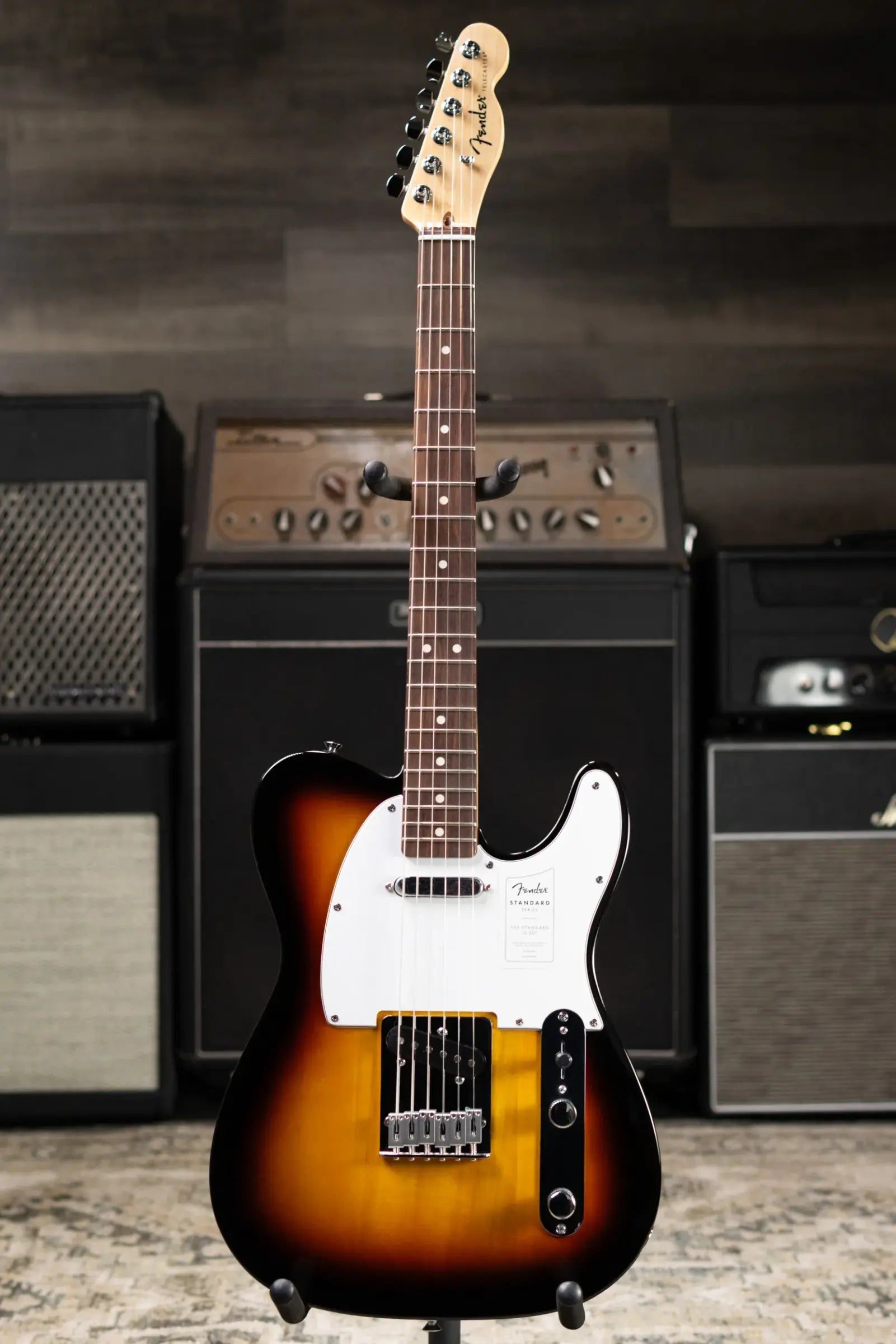 Fender Standard Telecaster Electric Guitar - 3-Color Sunburst