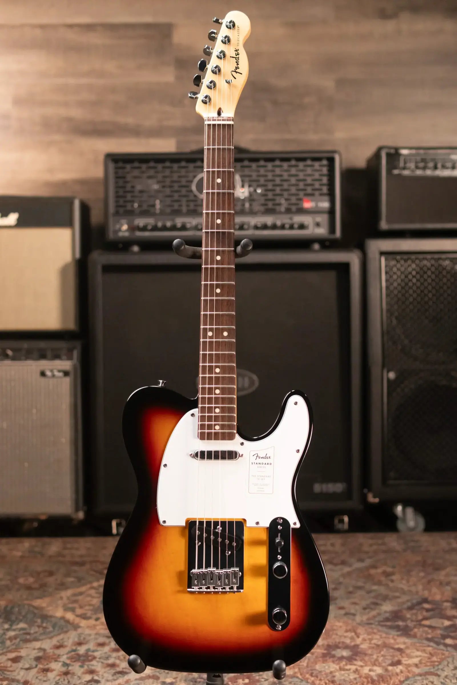 Fender Standard Telecaster Electric Guitar - 3-Color Sunburst