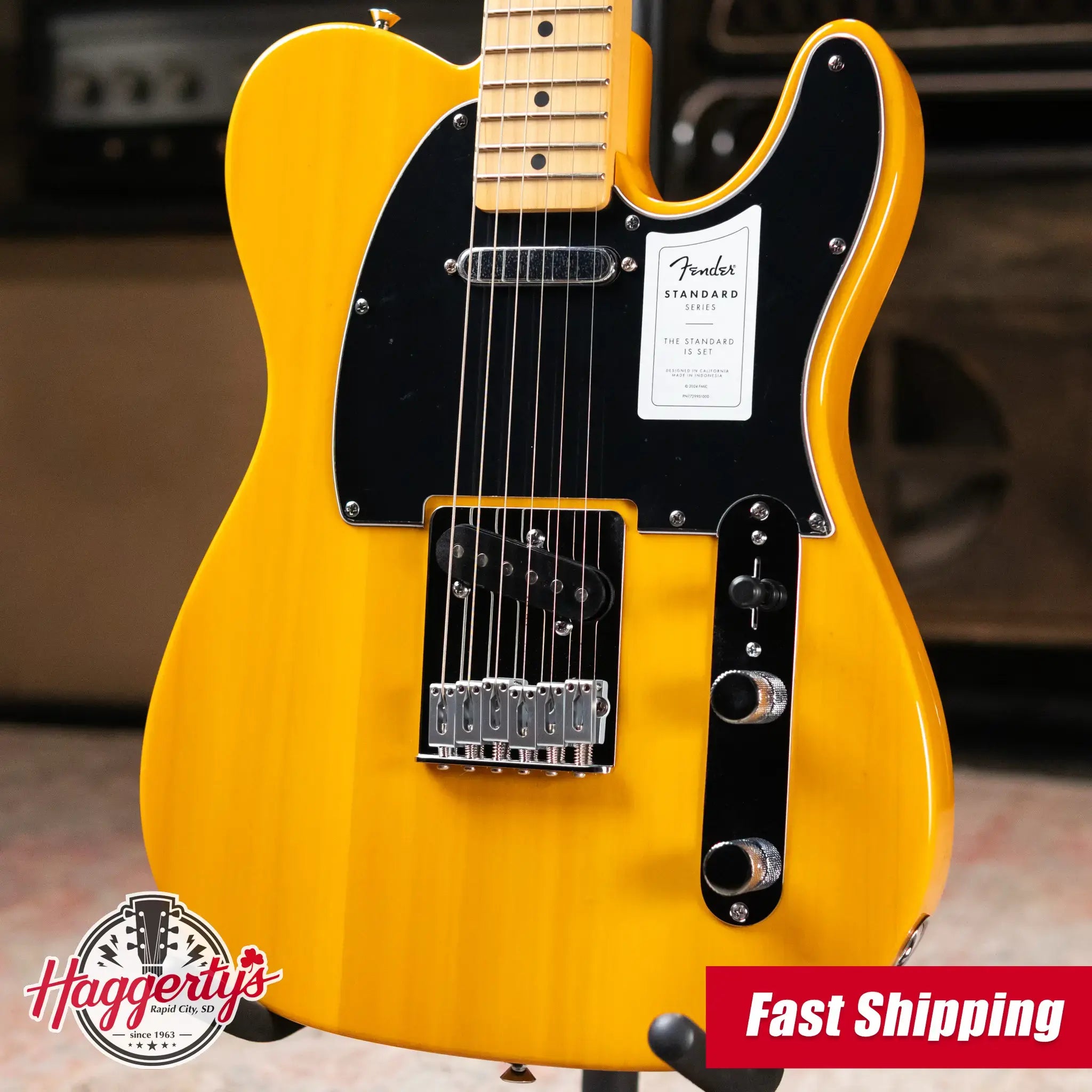Fender Standard Telecaster Electric Guitar - Butterscotch Blonde