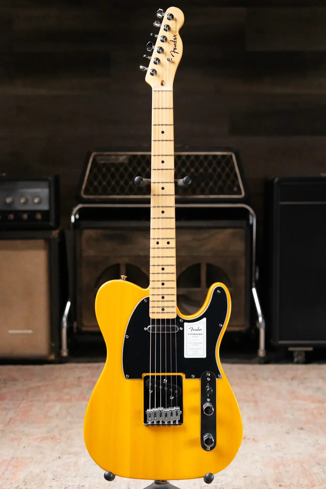 Fender Standard Telecaster Electric Guitar - Butterscotch Blonde