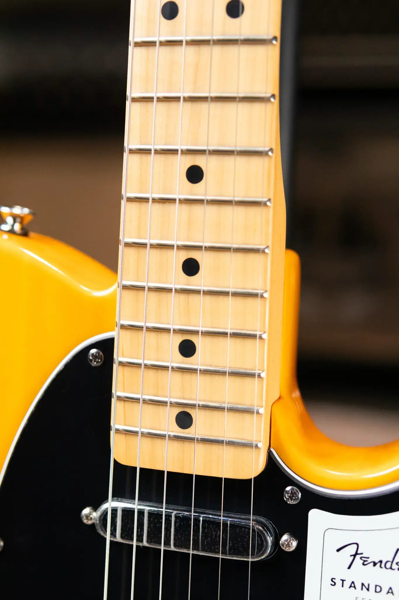 Fender Standard Telecaster Electric Guitar - Butterscotch Blonde