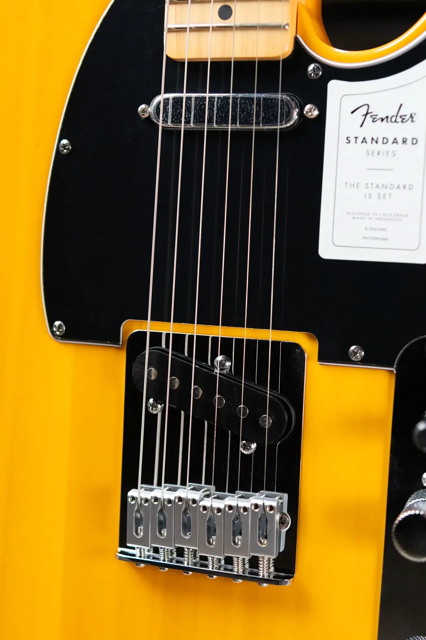 Fender Standard Telecaster Electric Guitar - Butterscotch Blonde