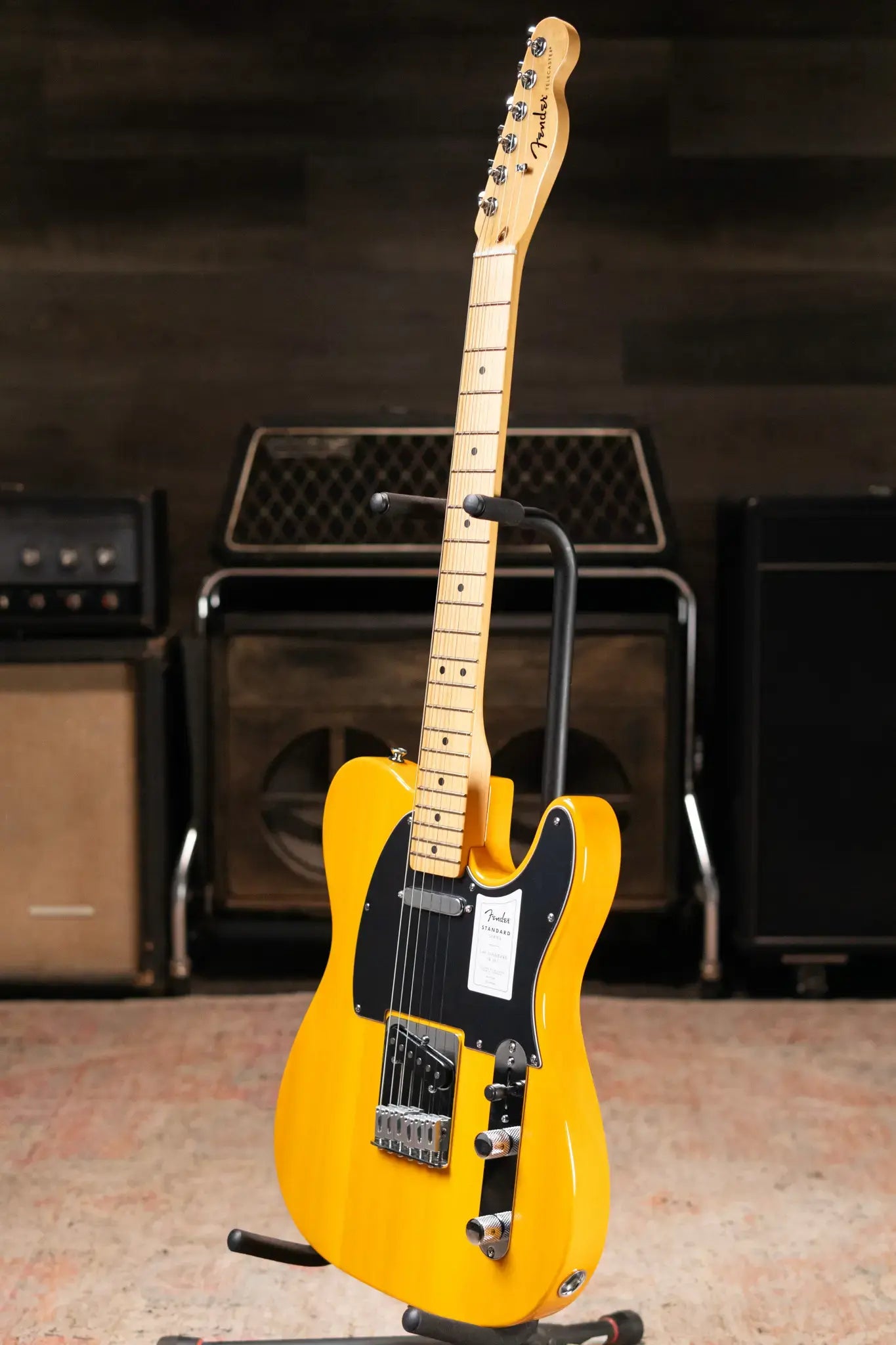 Fender Standard Telecaster Electric Guitar - Butterscotch Blonde