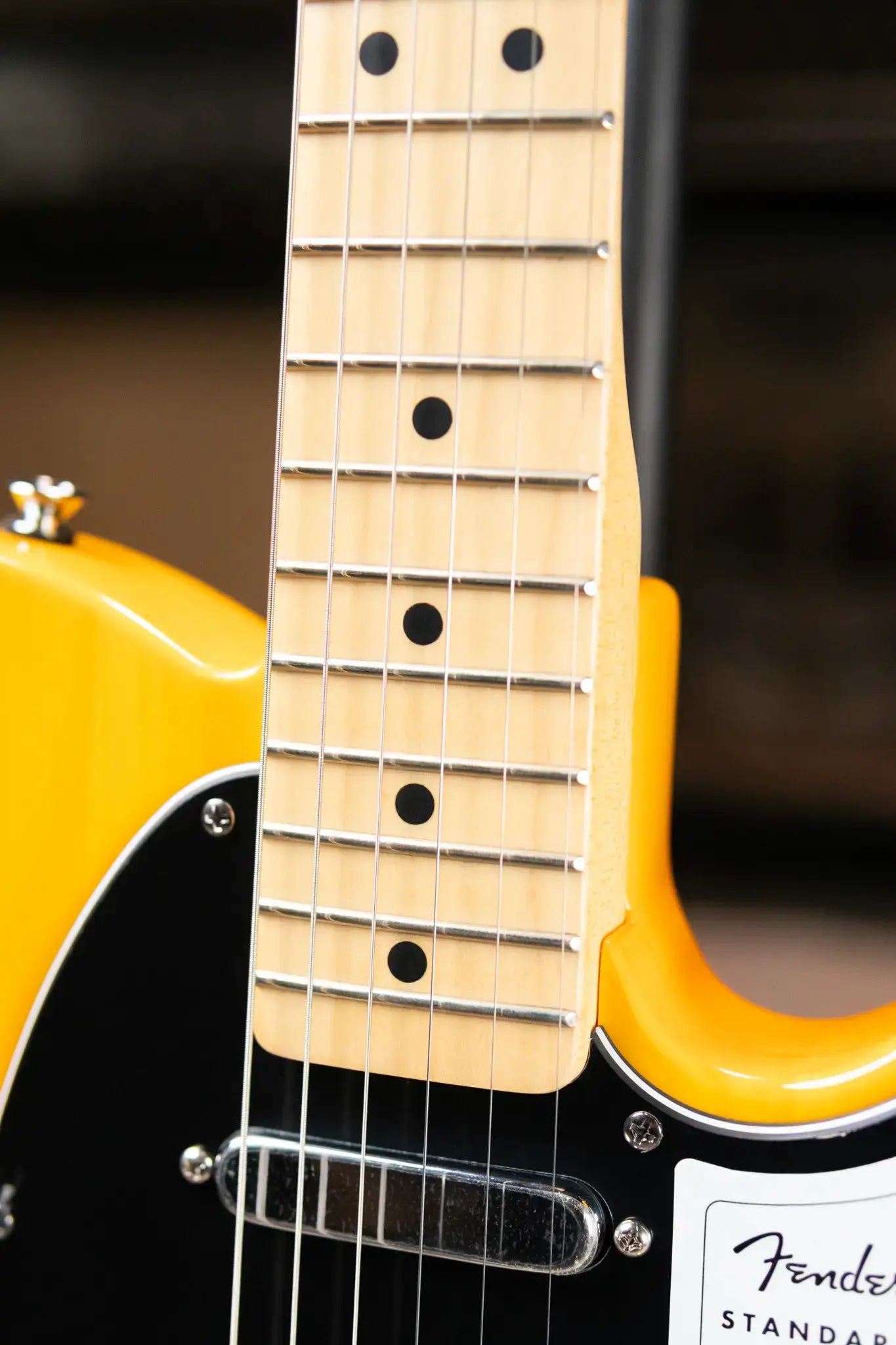Fender Standard Telecaster Electric Guitar - Butterscotch Blonde