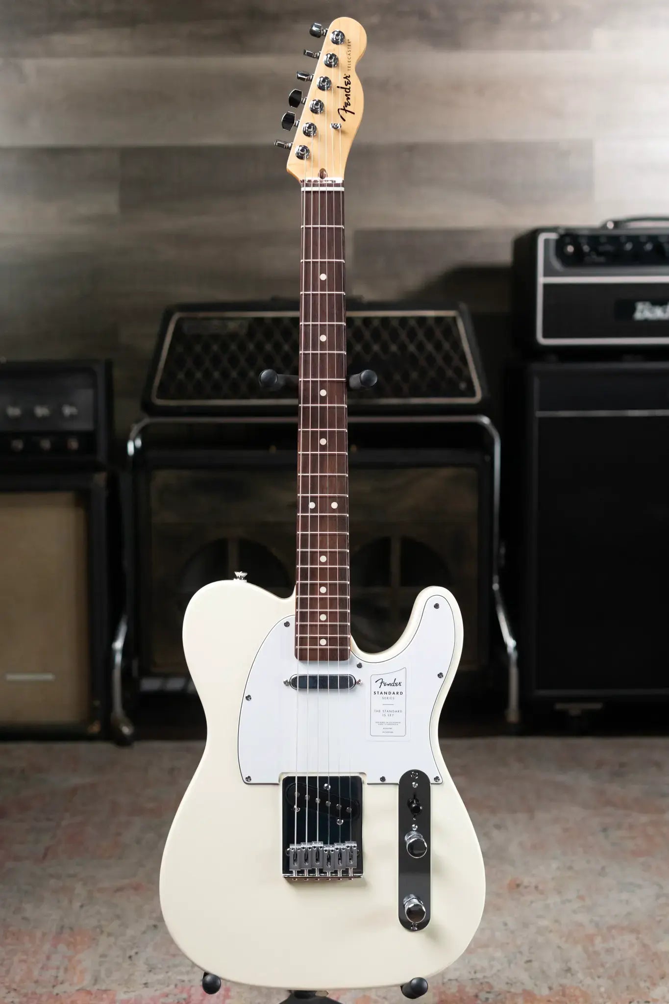 Fender Standard Telecaster Electric Guitar - Olympic White