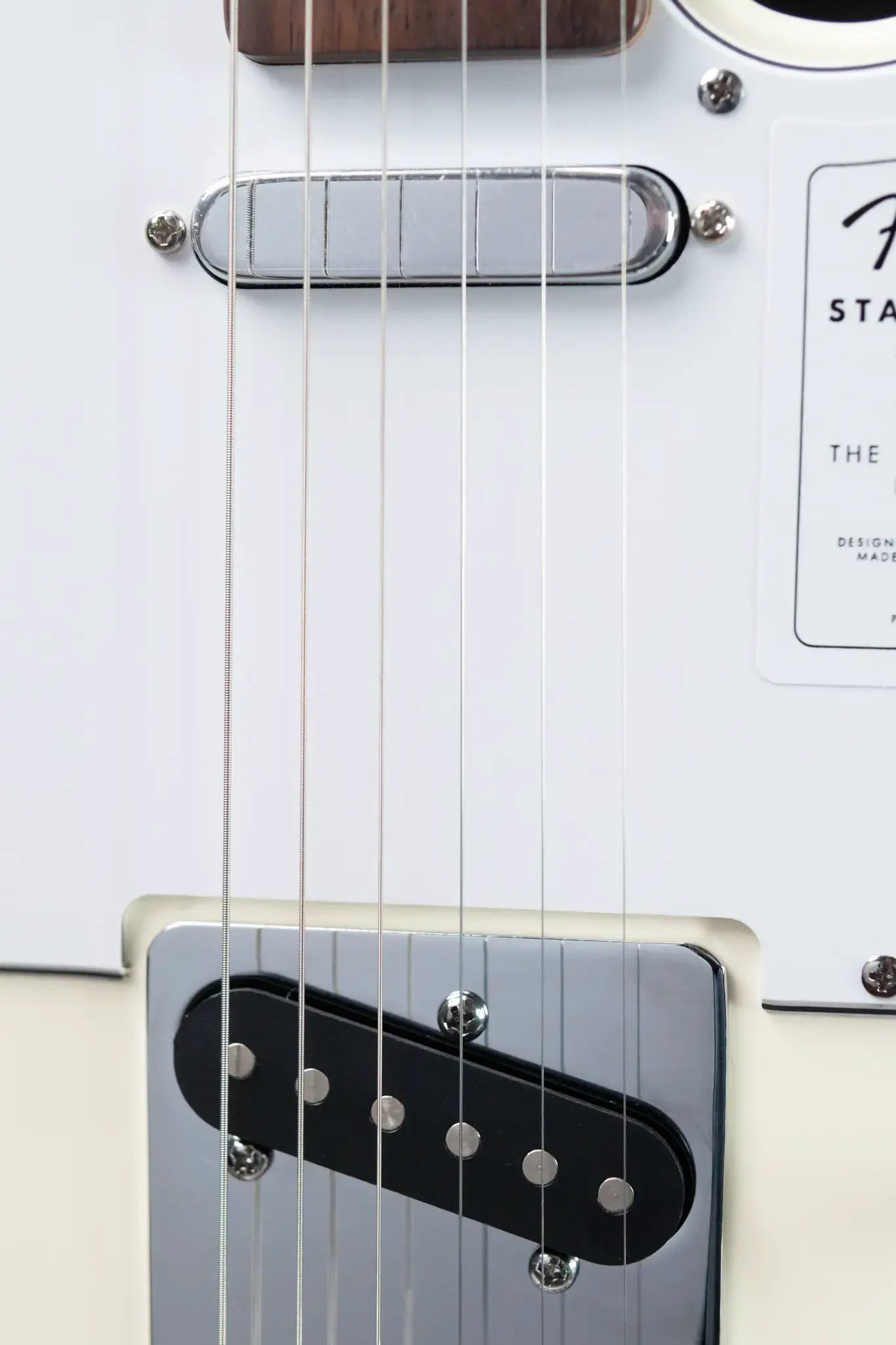 Fender Standard Telecaster Electric Guitar - Olympic White