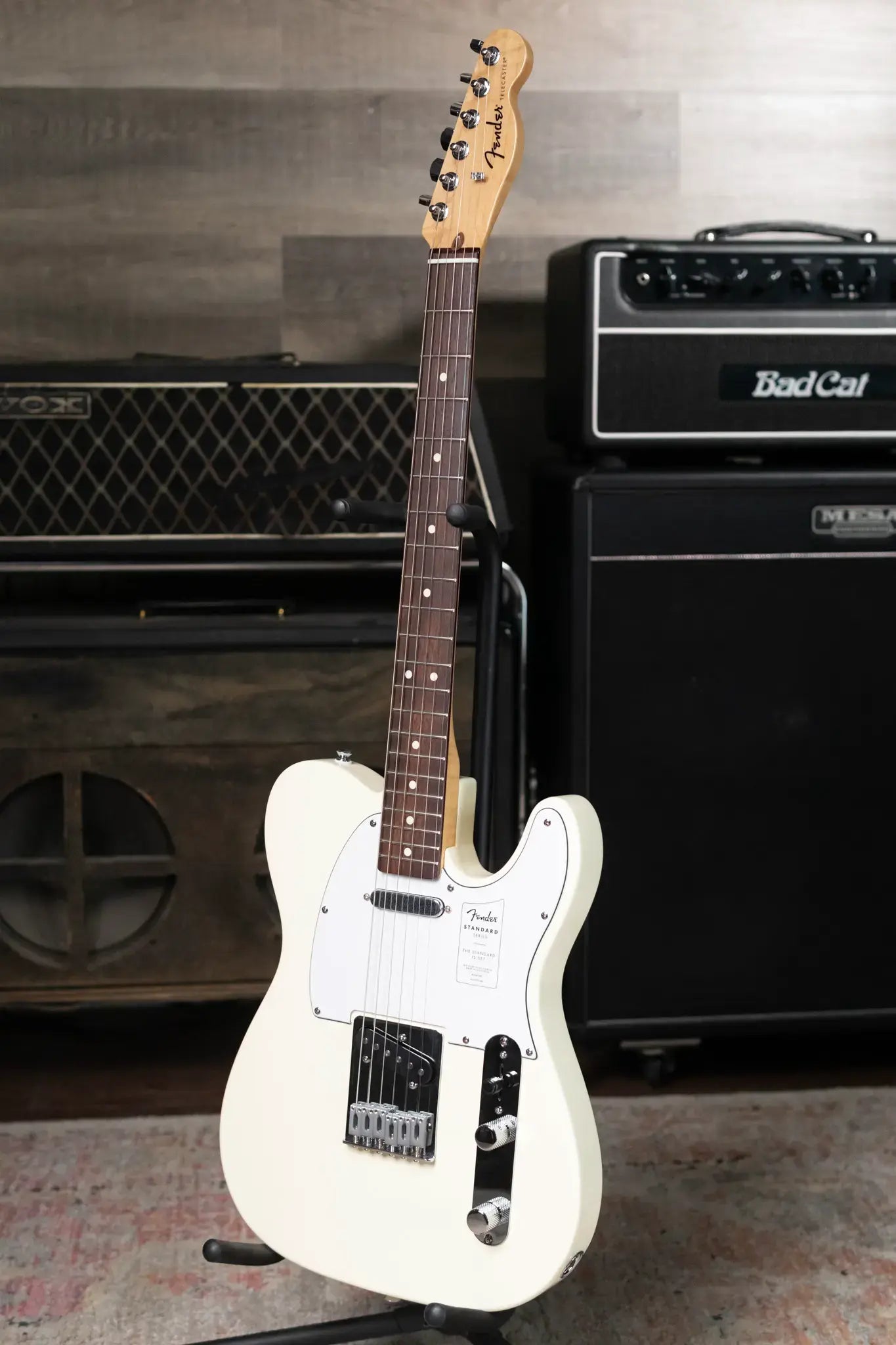 Fender Standard Telecaster Electric Guitar - Olympic White