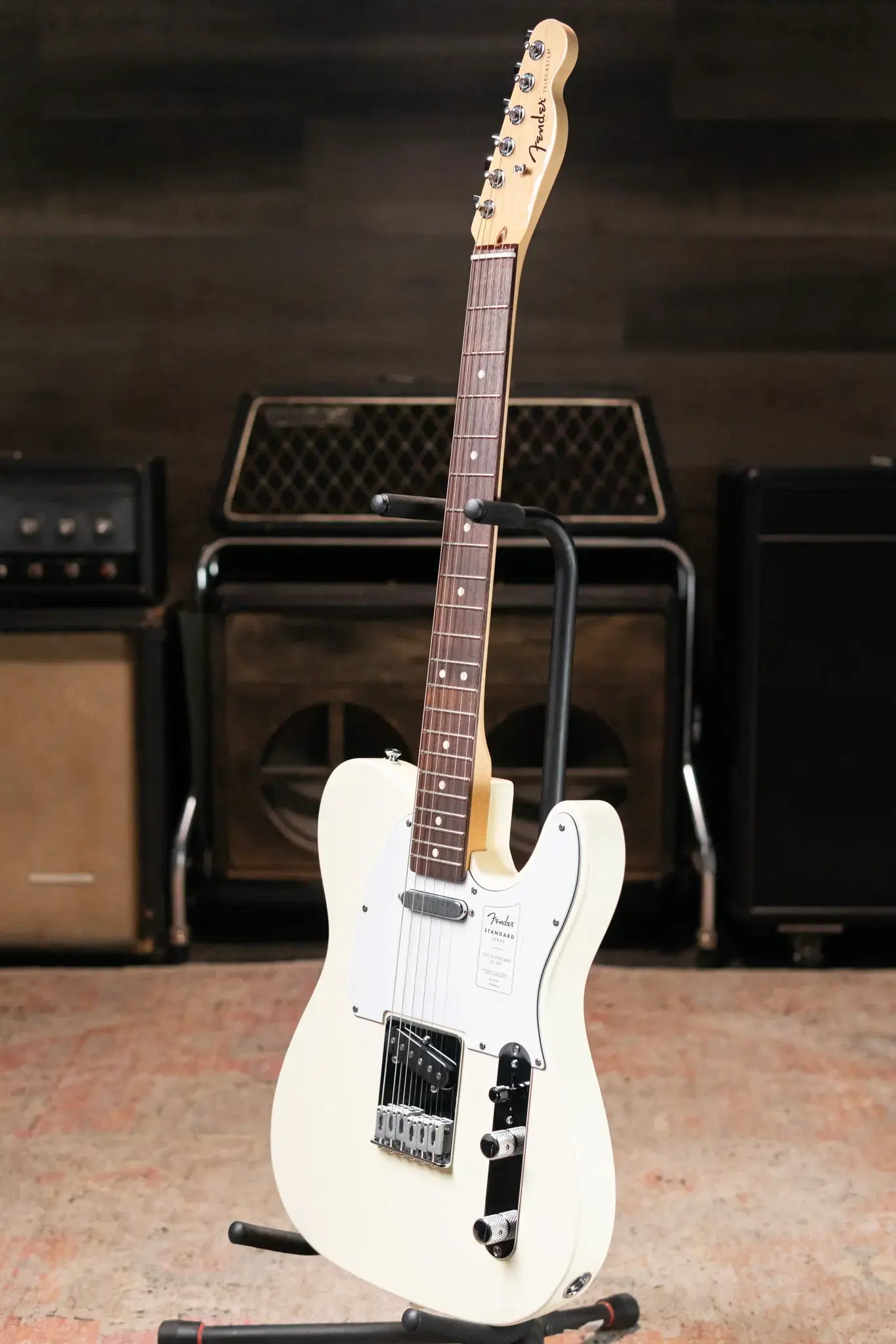 Fender Standard Telecaster Electric Guitar - Olympic White