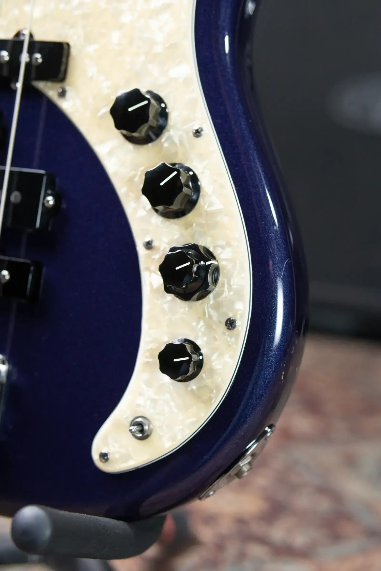 Fender Stu Hamm Signature Urge II Bass - Midnight Blue Metallic with Hardshell Case - Used