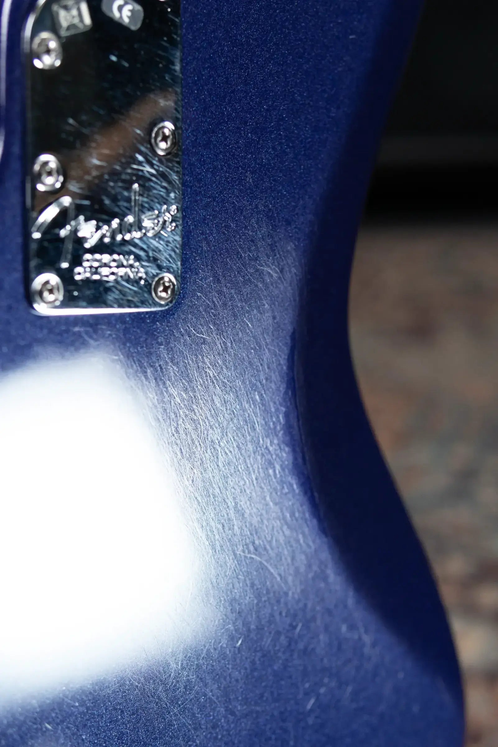 Fender Stu Hamm Signature Urge II Bass - Midnight Blue Metallic with Hardshell Case - Used