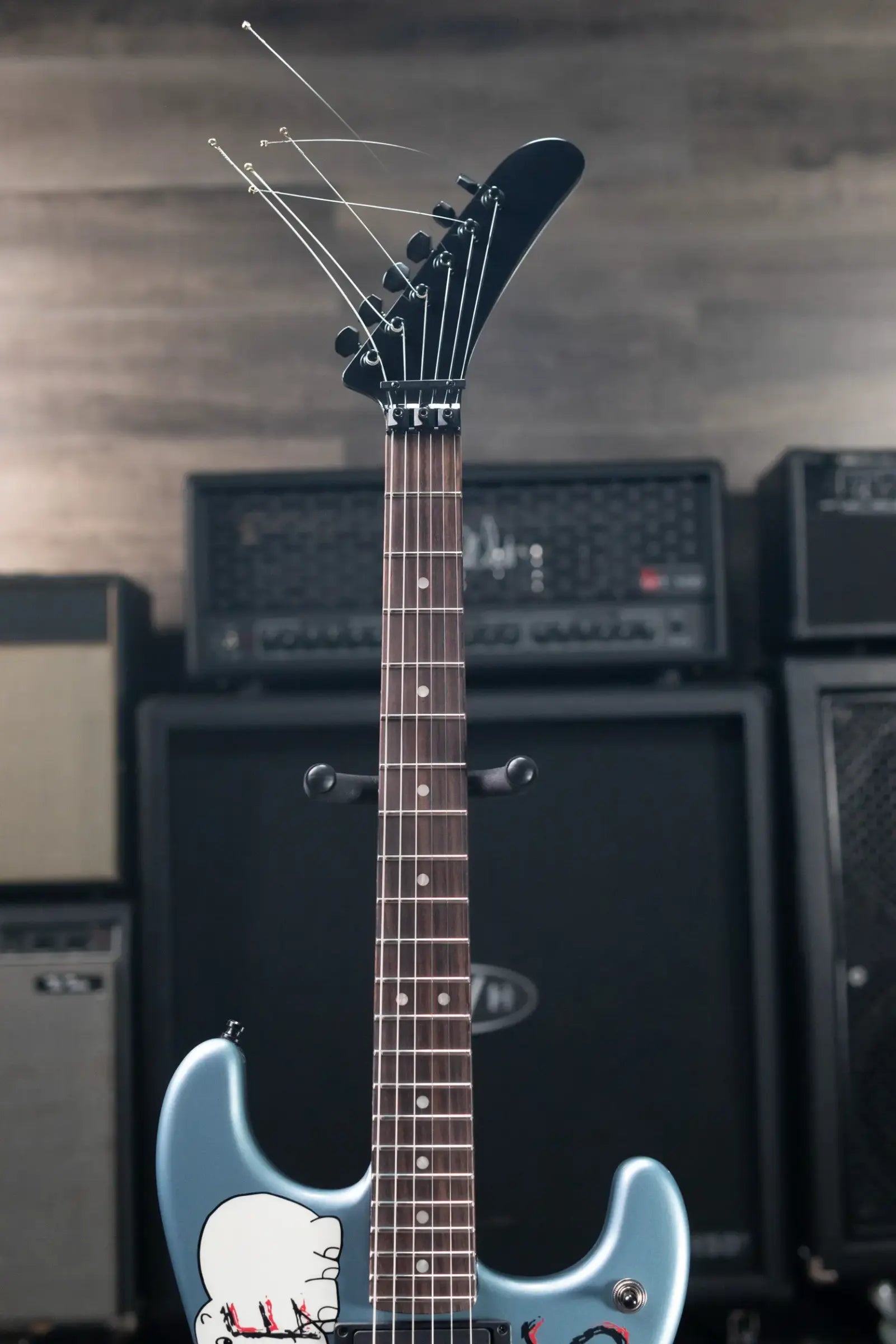 Fender Tom Morello's "Arm the Homeless" Electric Guitar - Blue Ice Metallic with Hardshell Case