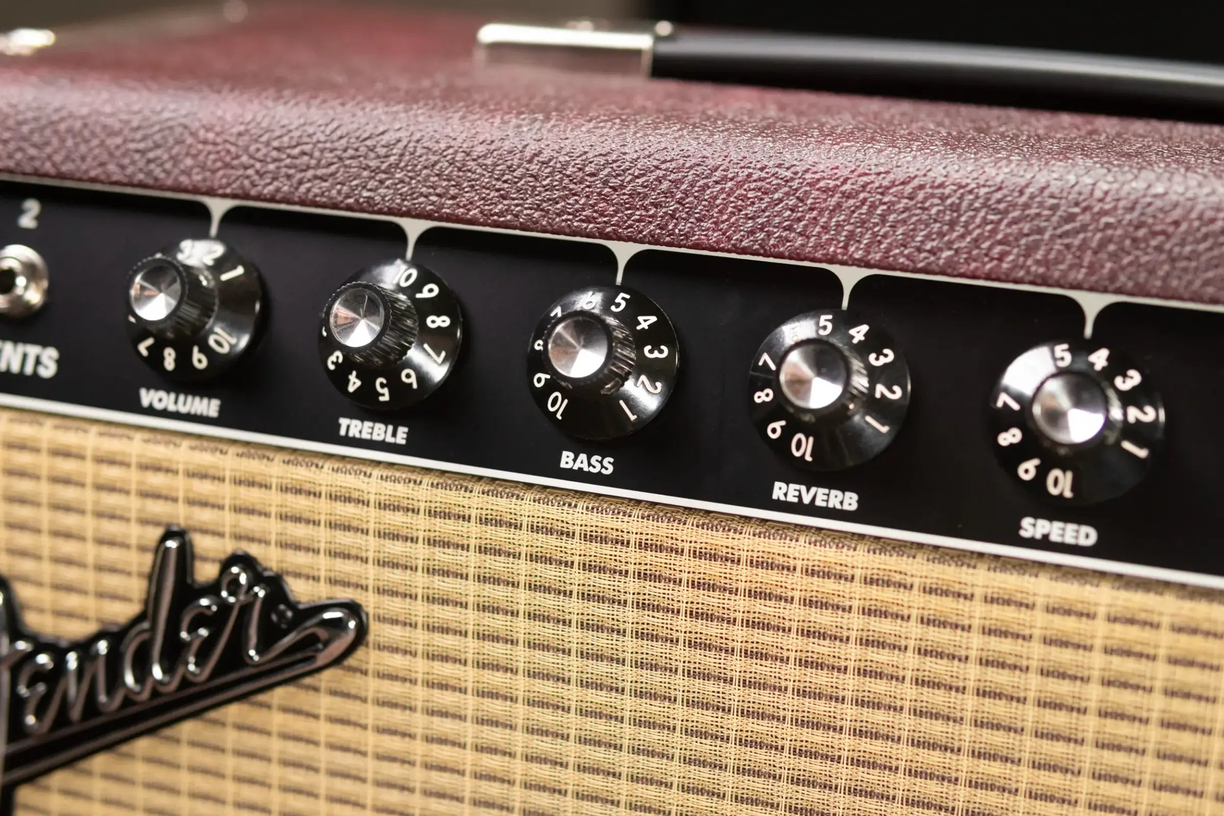 DISPLAYFender Tone Master Princeton Reverb - Wine