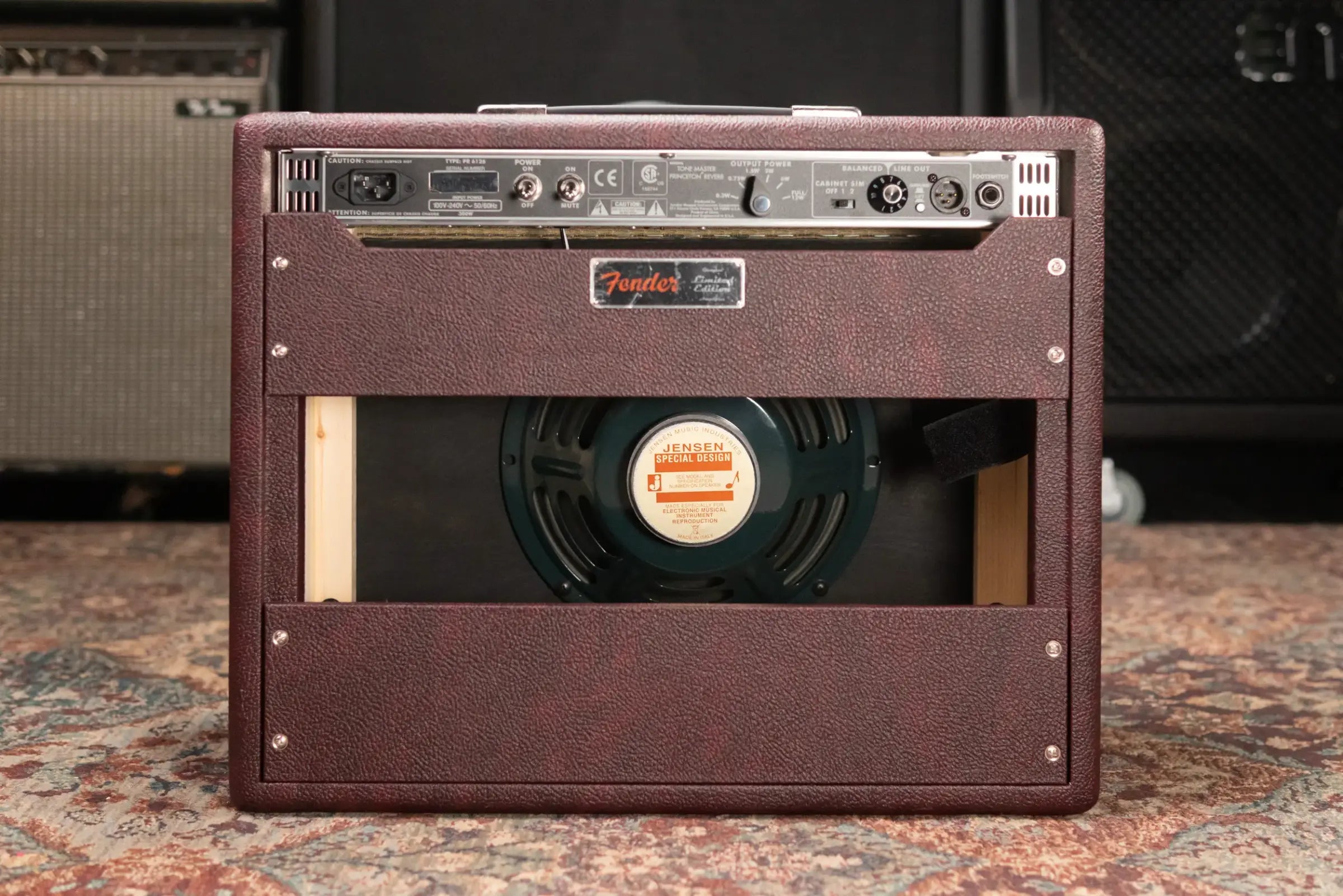 Fender Tone Master Princeton Reverb - Wine