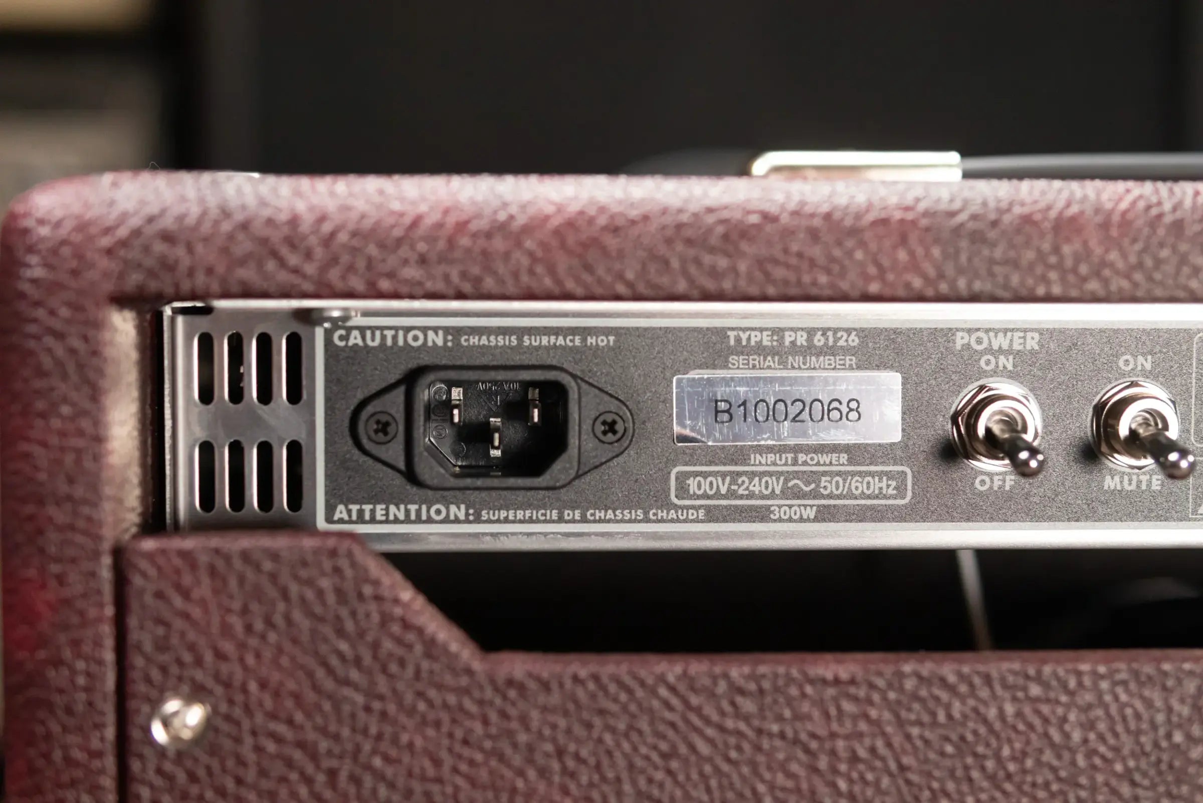 Fender Tone Master Princeton Reverb - Wine